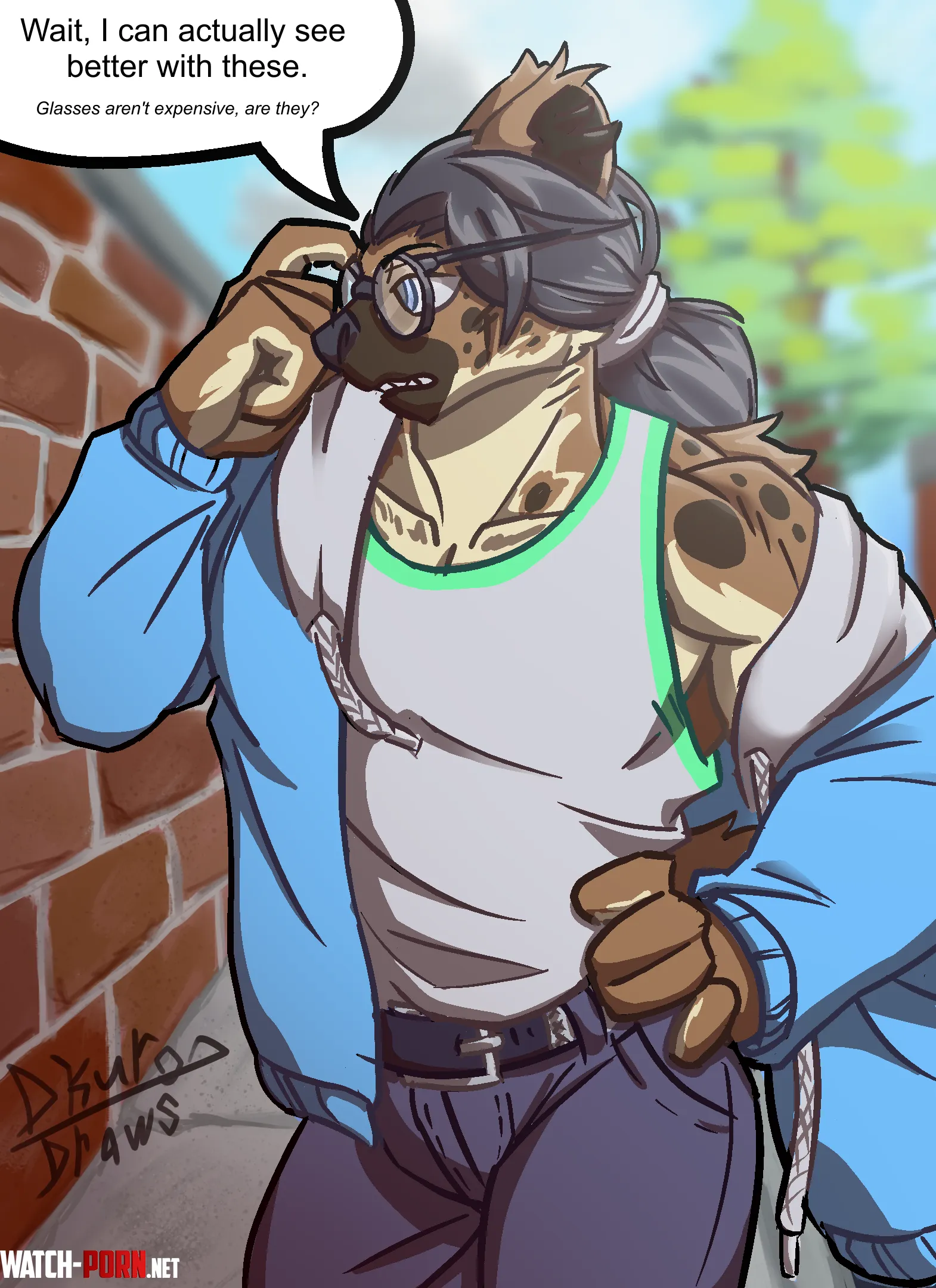 Pov Yeen firend steals your glasses by orphanobliteratorPog