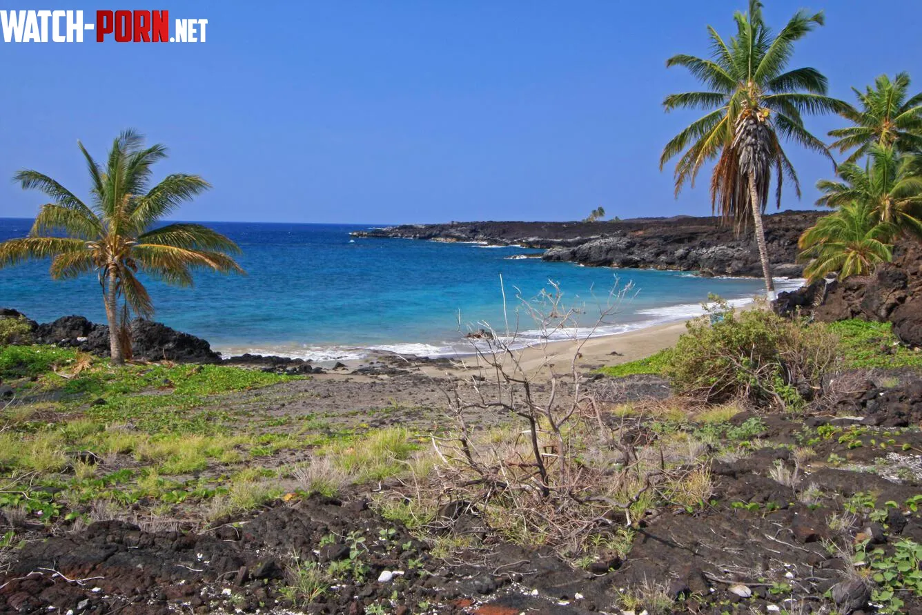 Pohue Bay ocean view Hawaii  by colapepsikinnie