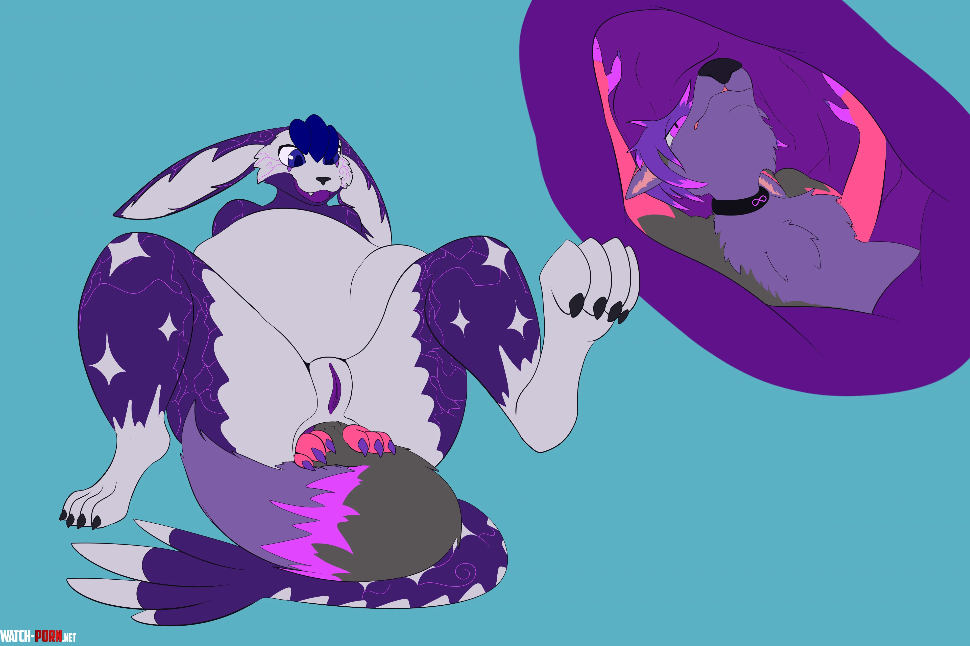 Image Fox found himself a little stuck Mine and ZZinaris OCs Artist LeafySnivy by PirateUnikittyNSFW