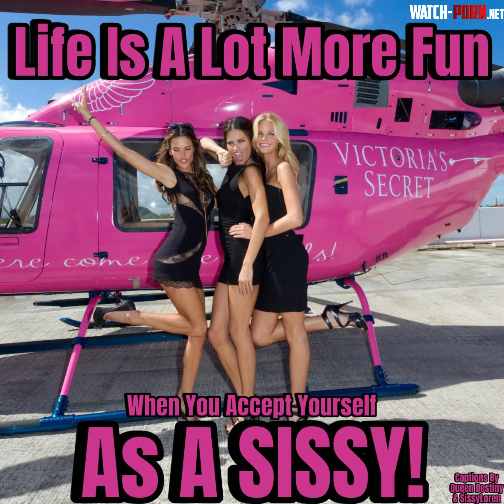 Its much more fun when you ACCEPT yourself SISSY by SissyLorenBlog