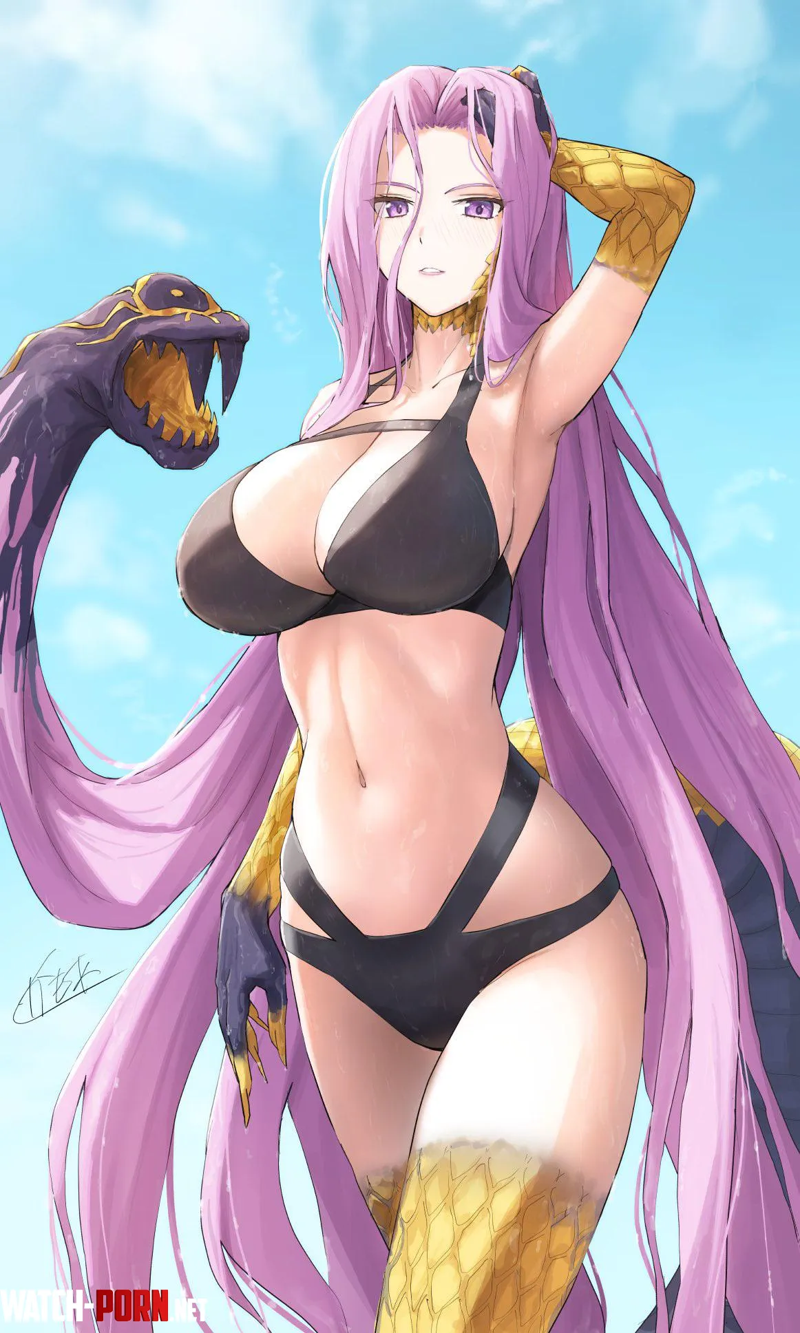 Mommy  Medusa by Silent_Steak_9540