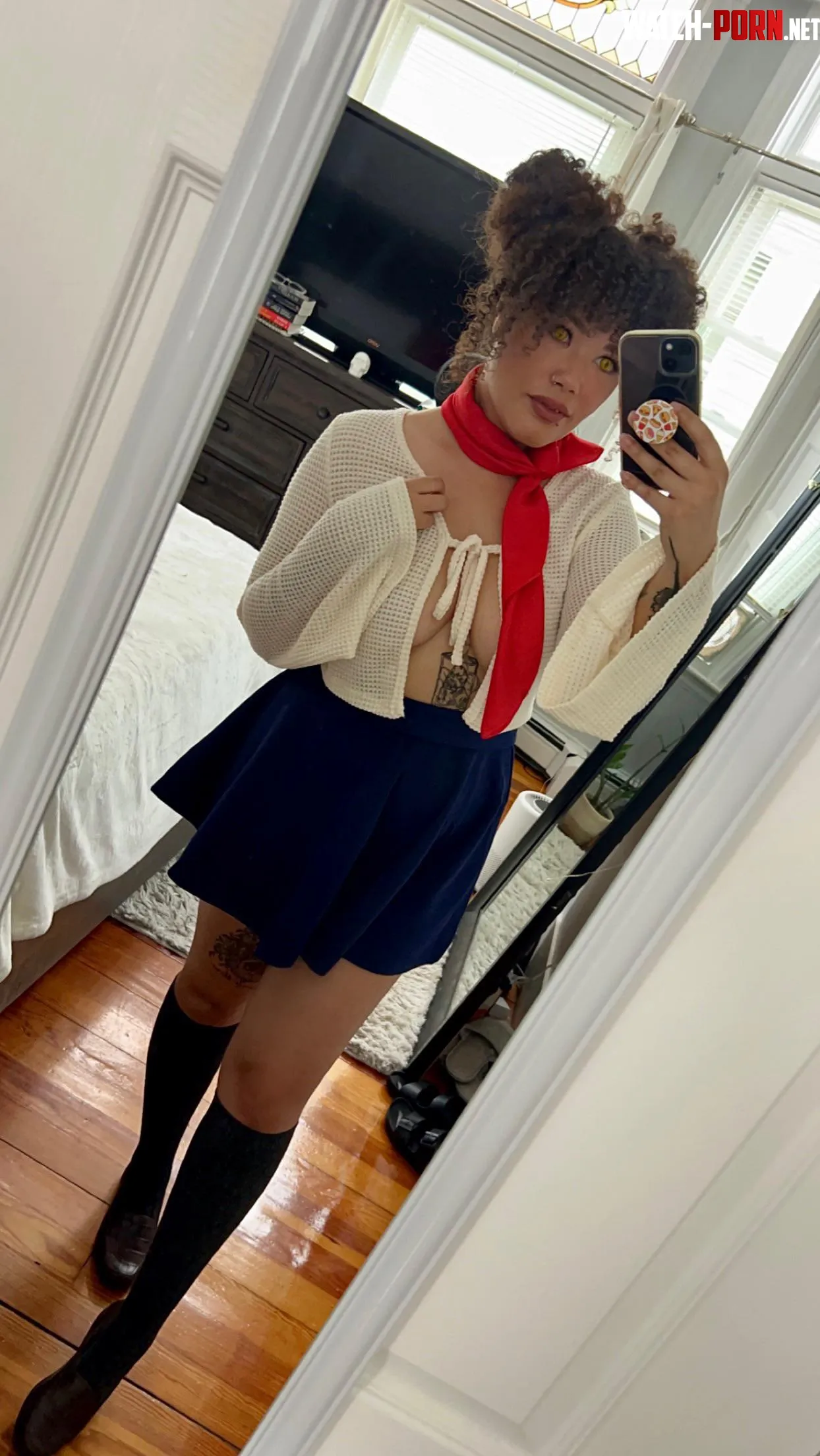 Himiko Toga school uniform cosplay by Themis_Lynn07