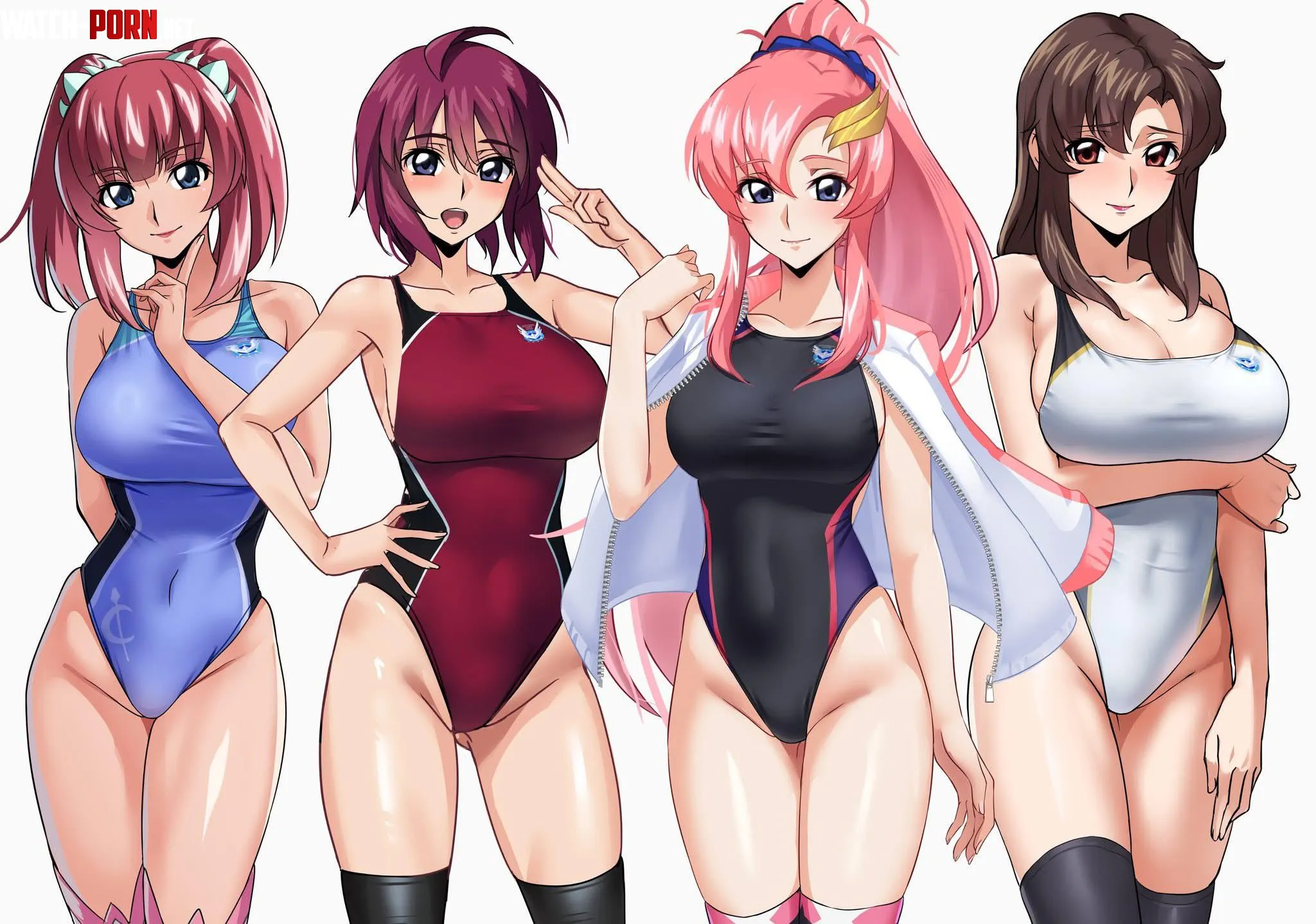 Seed girls in swimsuits by xwrecker