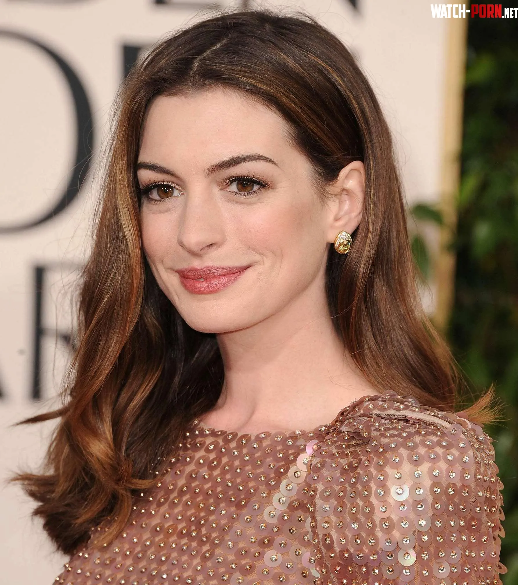 Anne Hathaway by dropthemelons