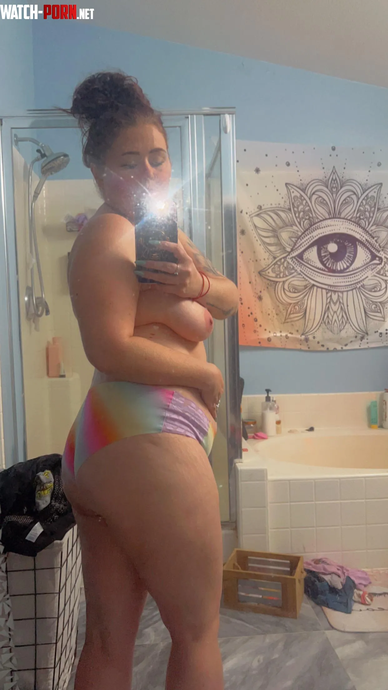 Needing someone to grab my hips bend me over and fuck me hard  by op_goddess28