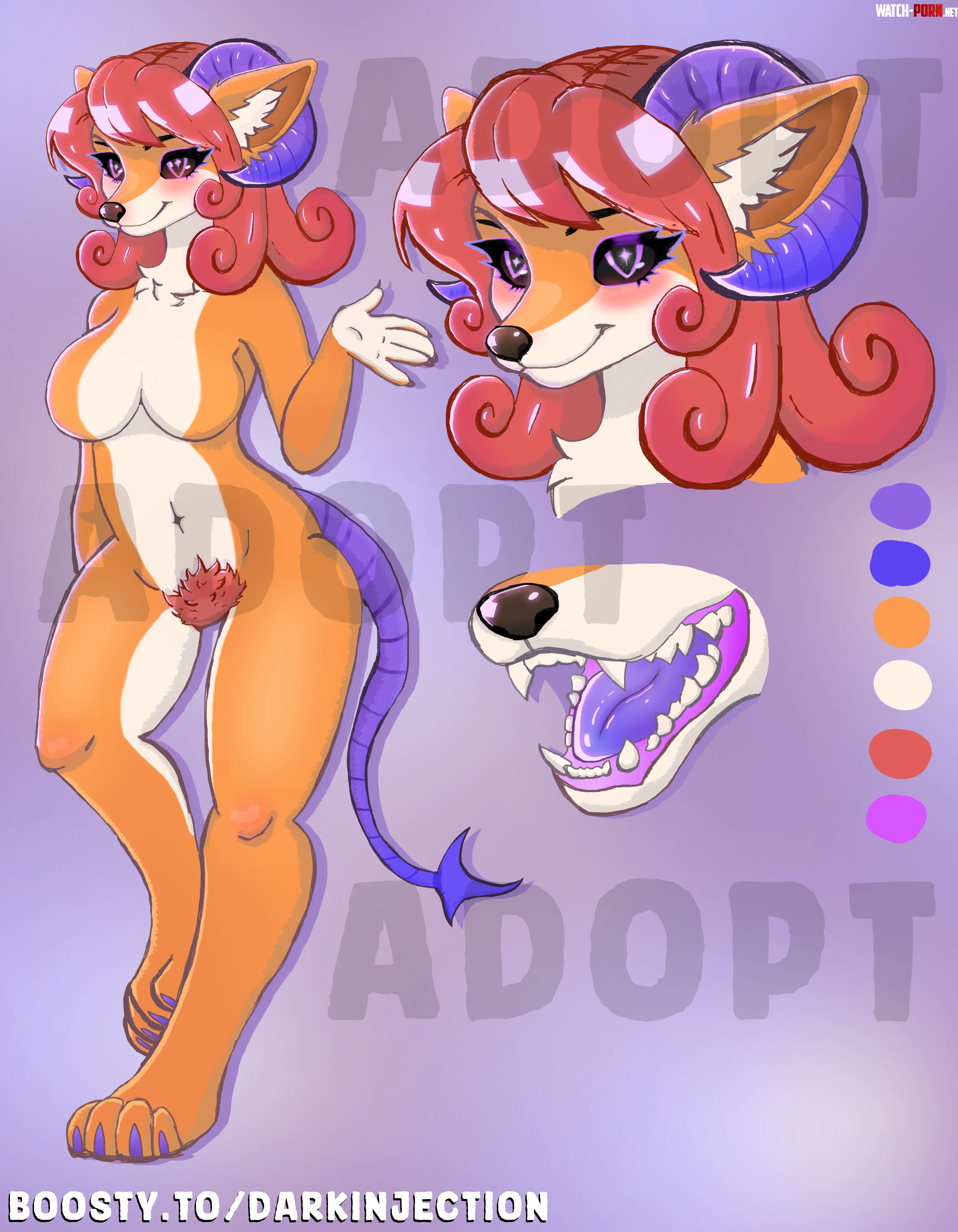 This is my second character for sale what do you think about her by Darkinjection