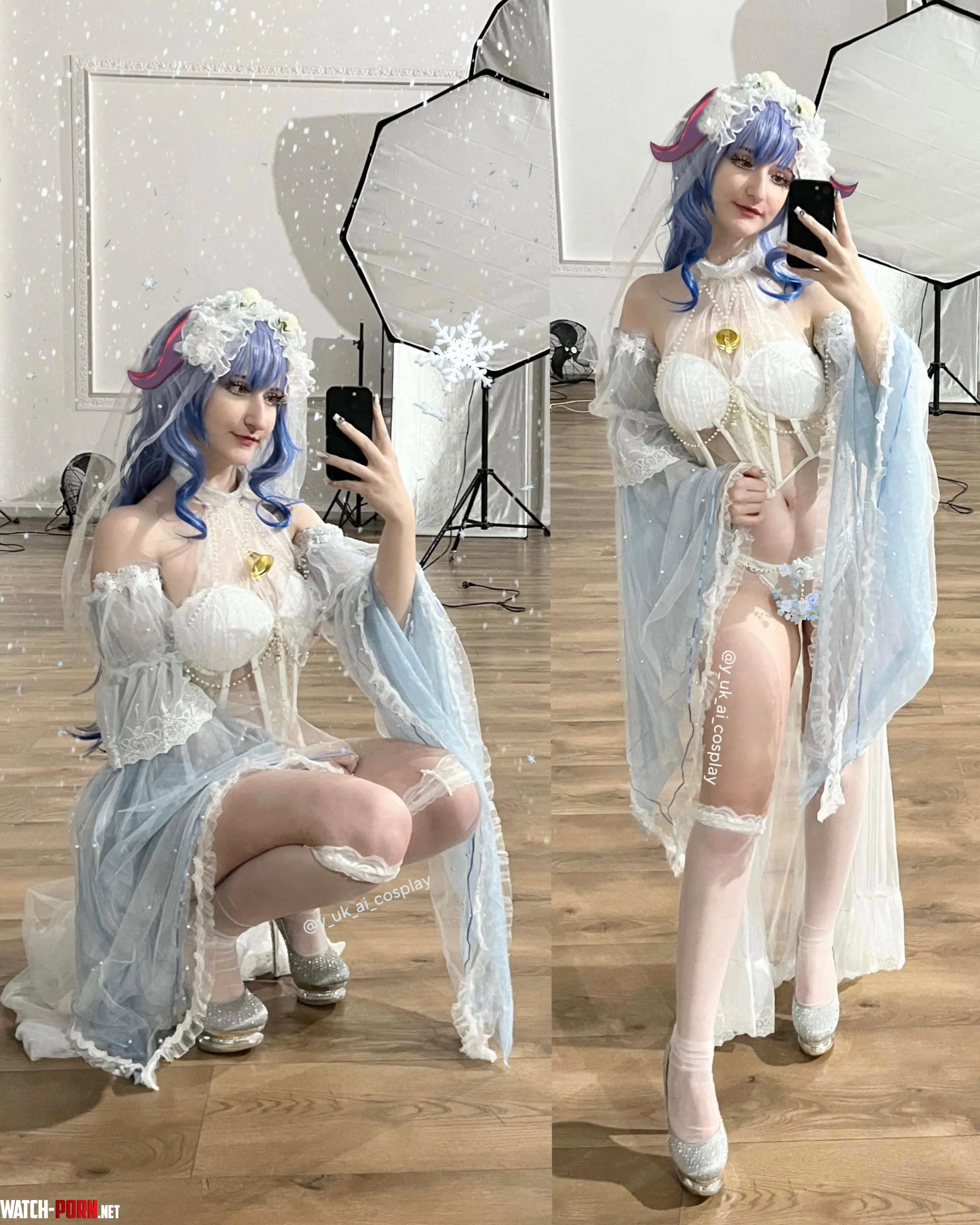 Ganyu ver Bride  yukaicosplay by y_uk_ai_cosplay