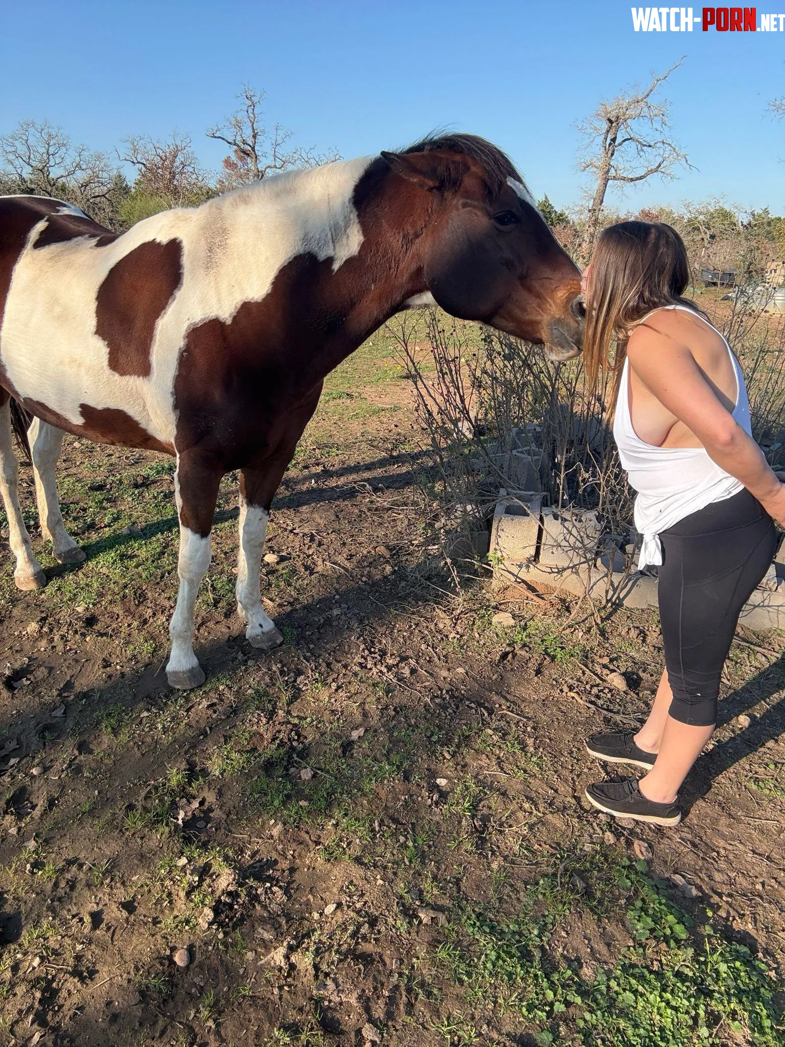 This country girl aint afraid of horse slobber by Sasha_jo94