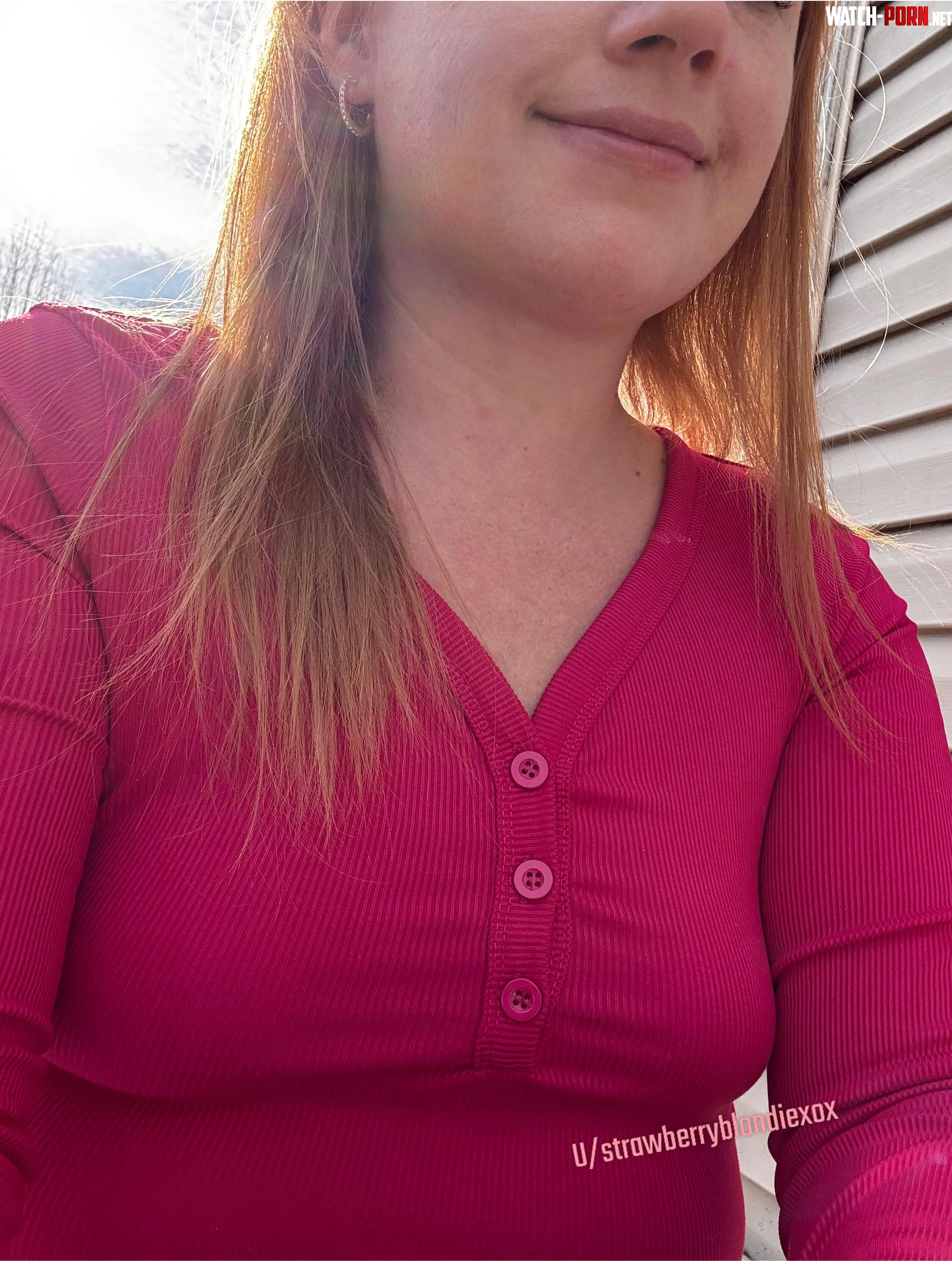 Felt So Pretty Braless In This Rose Color by StrawberryBlondiexox