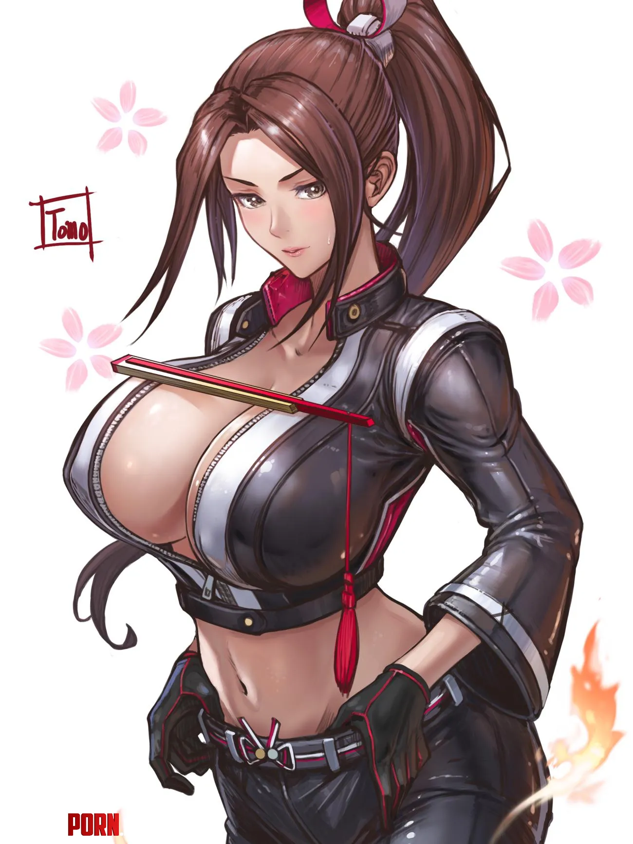 Mai Tomo The King of Fighters by EroMestre