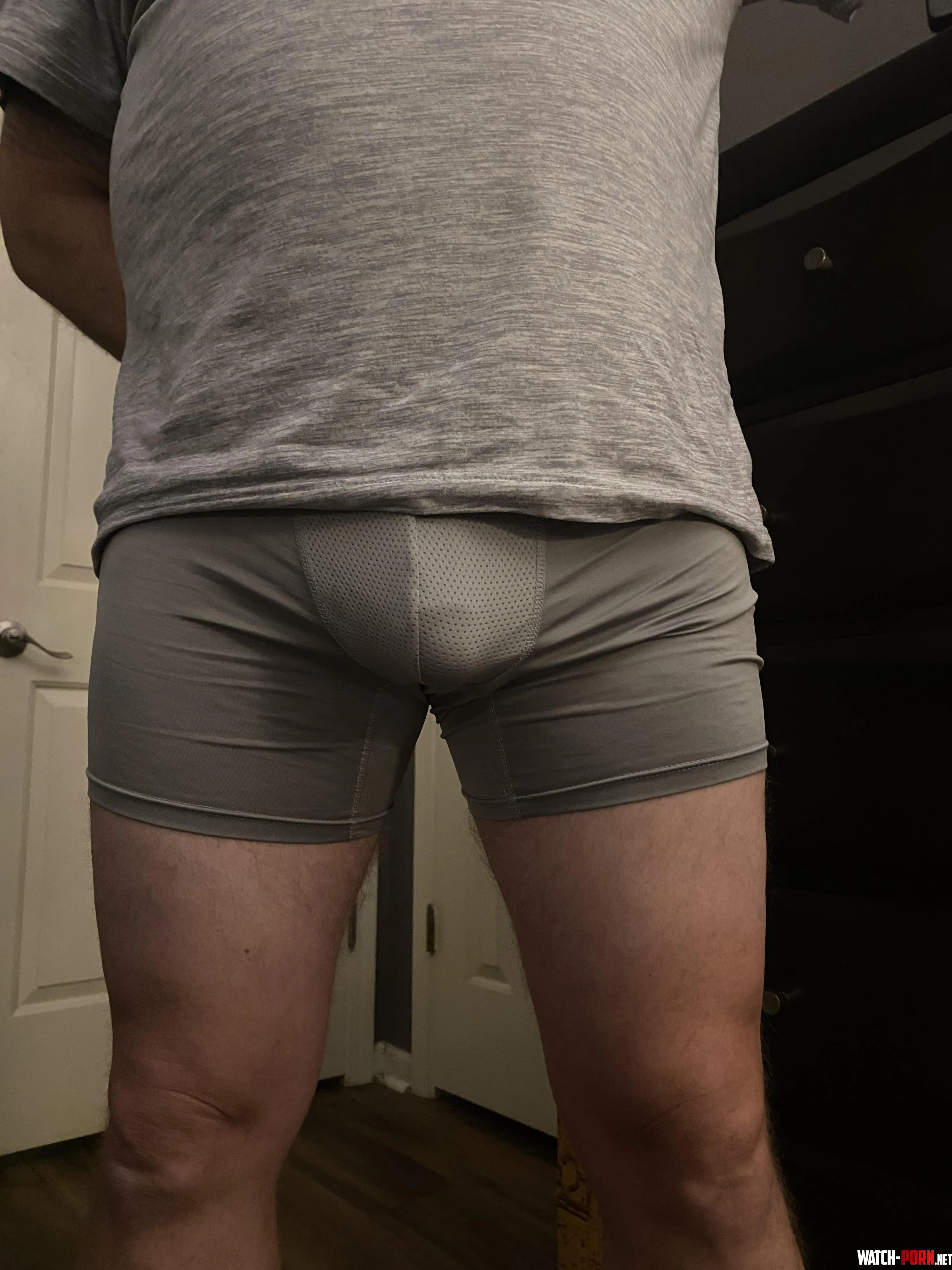 49 straight Post Workout Bulge by Fair_Toe4586