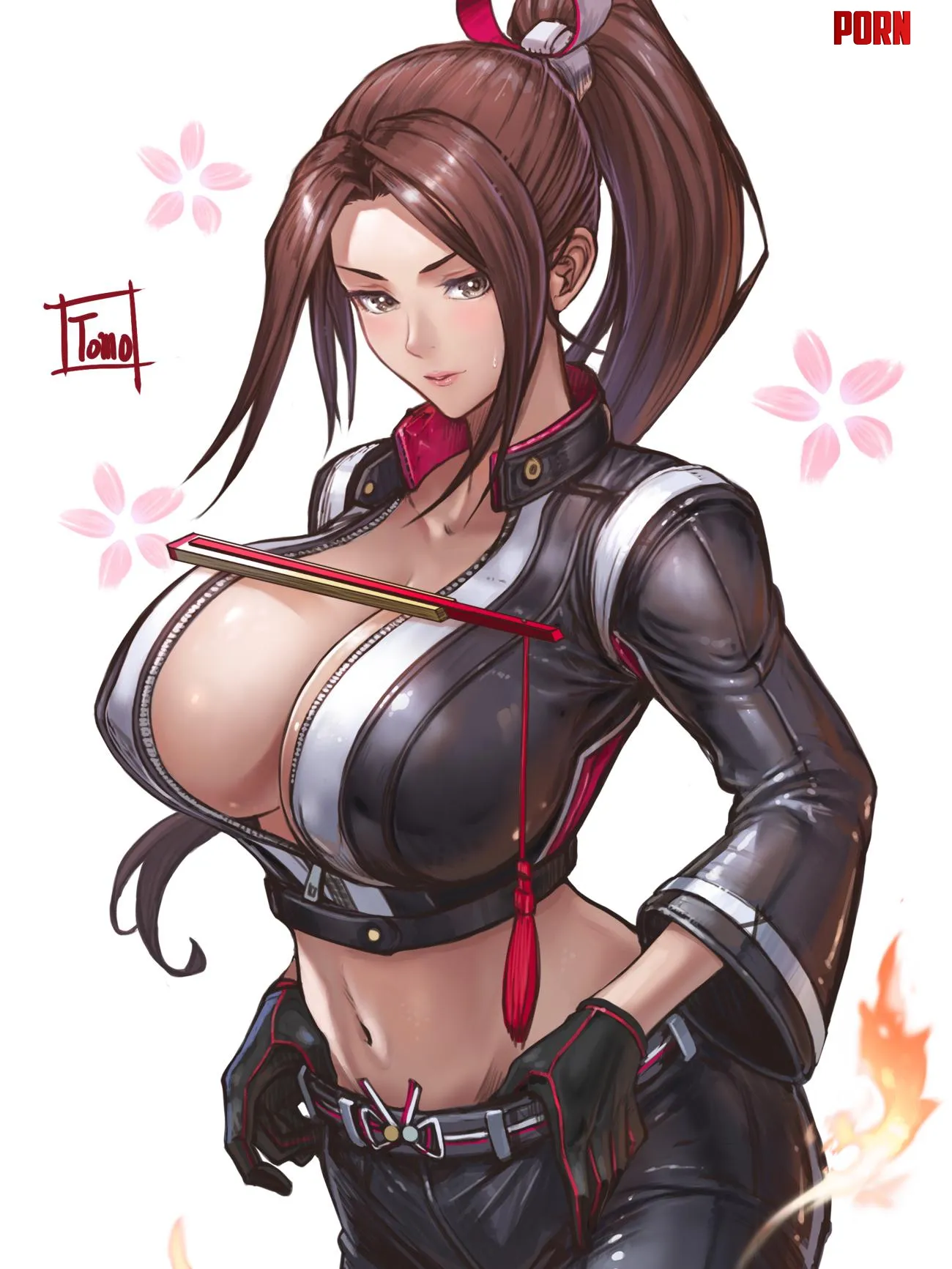 Mai Tomo The King of Fighters by EroMestre