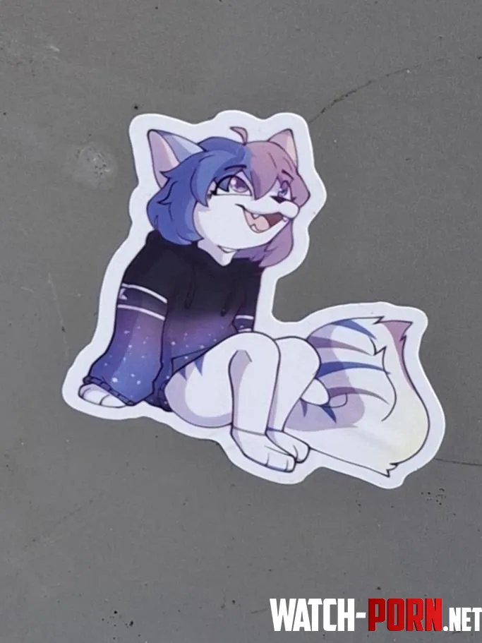 Wild Furry Sticker by Lucy_banana