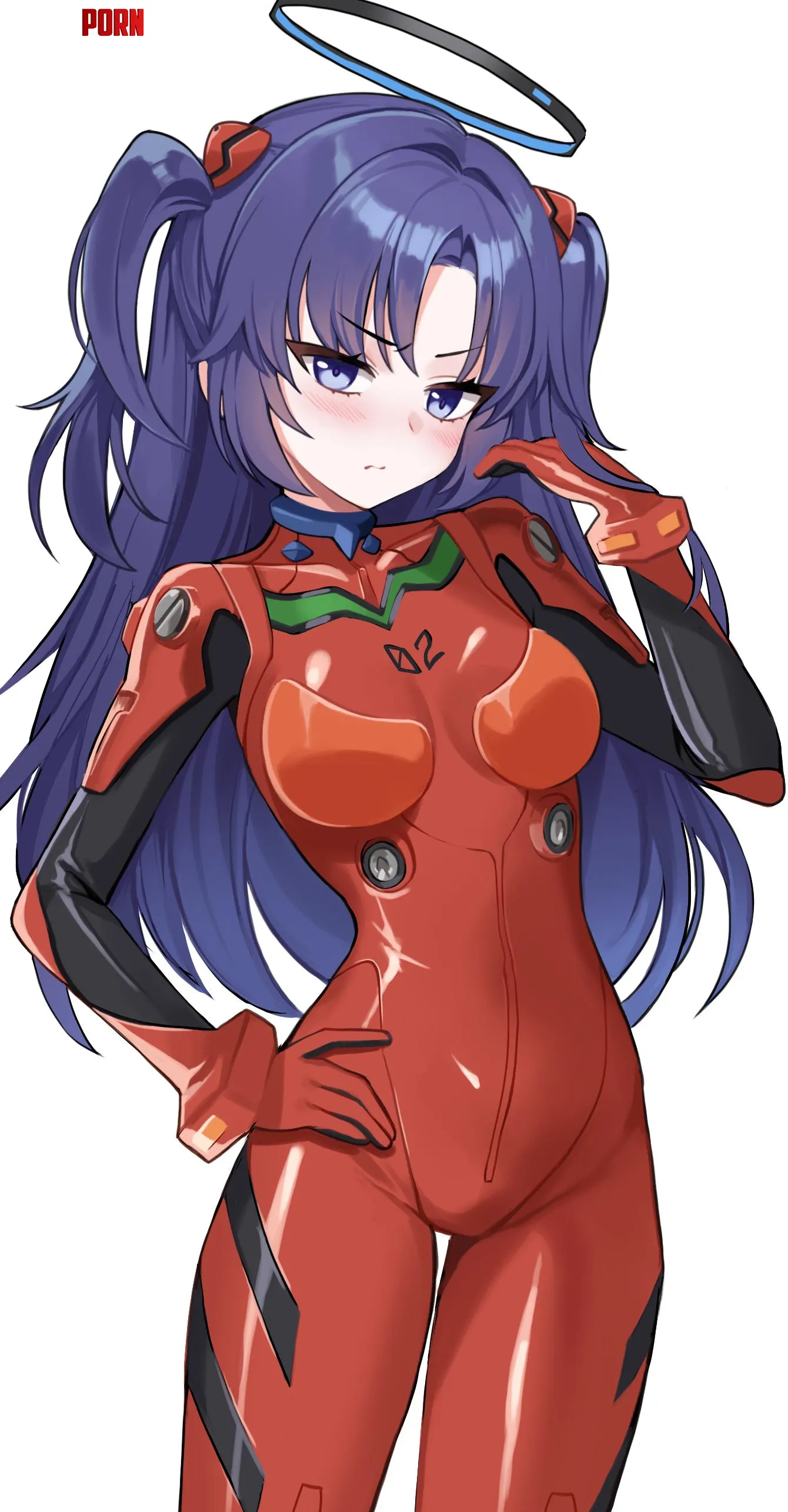 Plugsuit Yuuka Blue Archive by CheetahSperm18