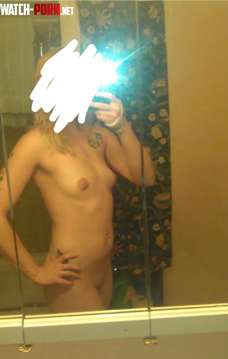 Wife is self conscious about her little boobs I think theyre great by fourincheshard1