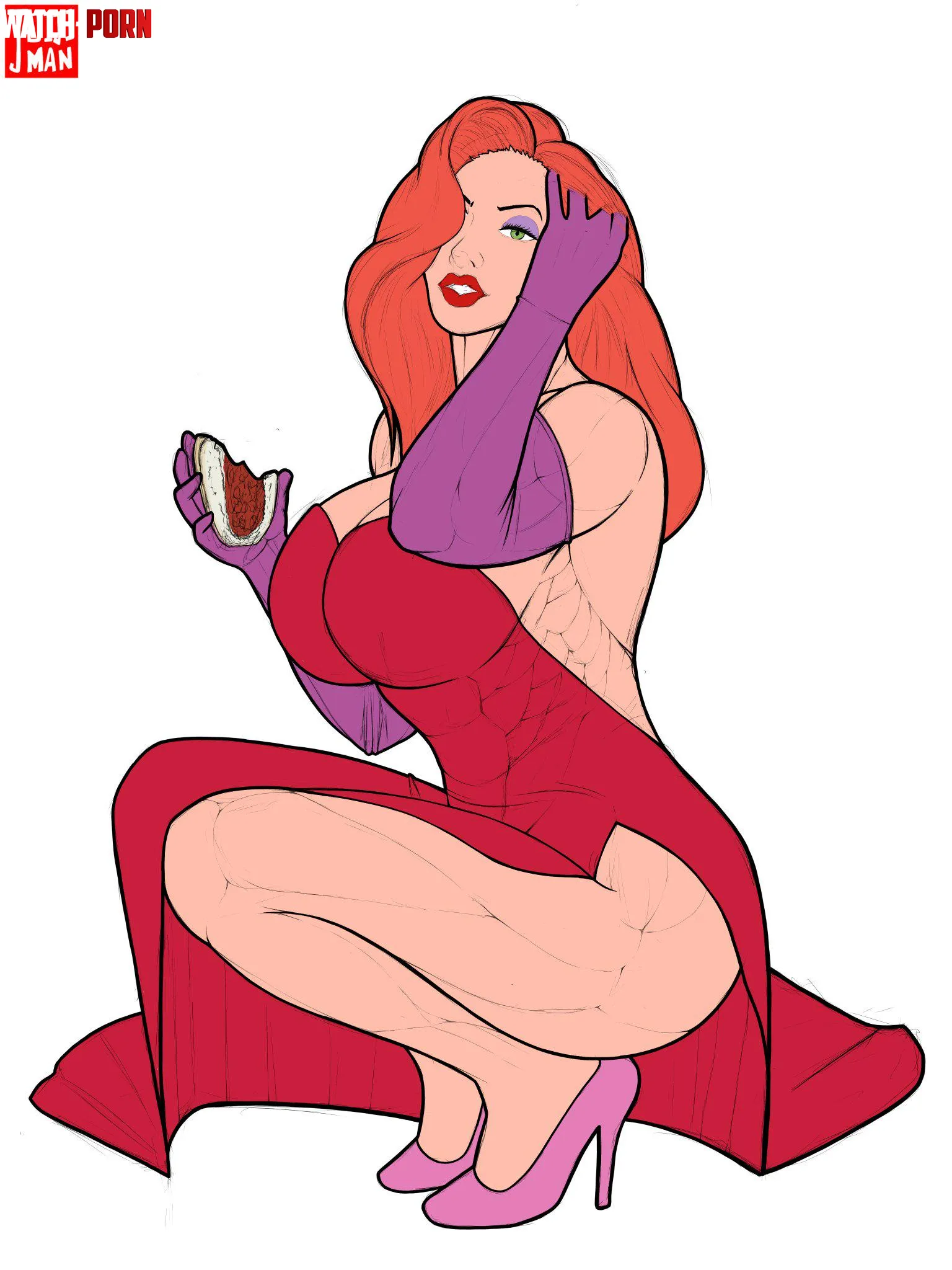 Jessica Rabbit joijiman by TheTMoneyMan