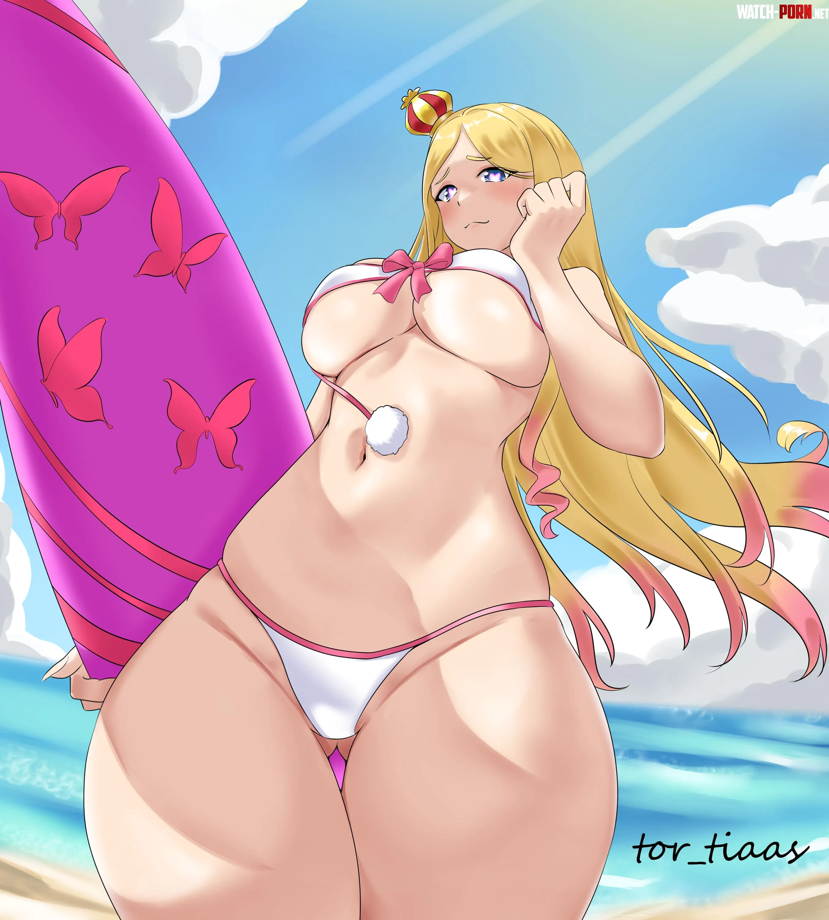 Big Betty is surfing in fact tortiaas ReZero by NecronLord_Europe