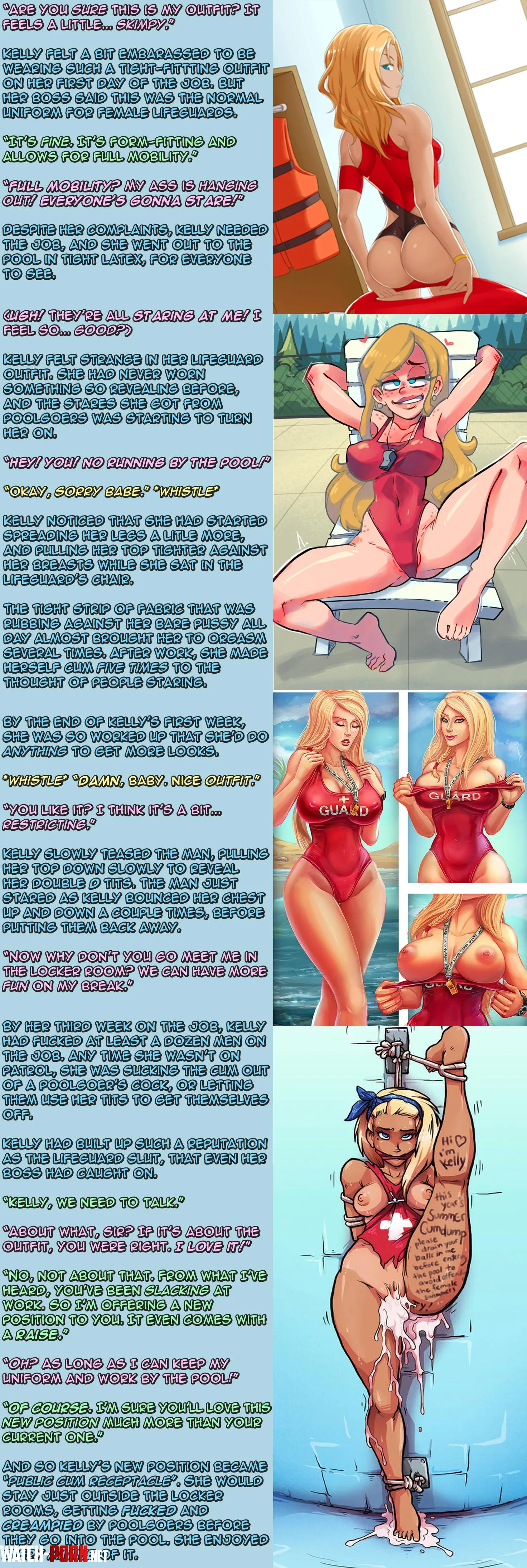 Kellys New Lifeguard Job CorruptionLifeguardConvoluted NarrativeMultiple Picturesreupload due to imgur purge by maybe_somebody