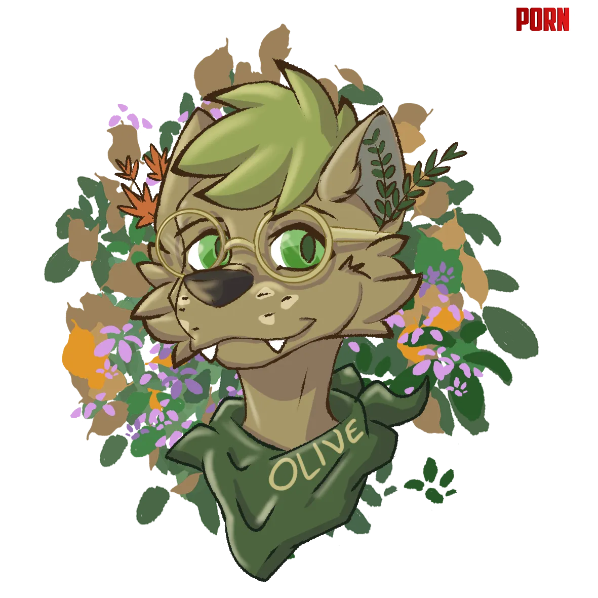 New badge for a shared suit Olive art by me by JunkDragonfly