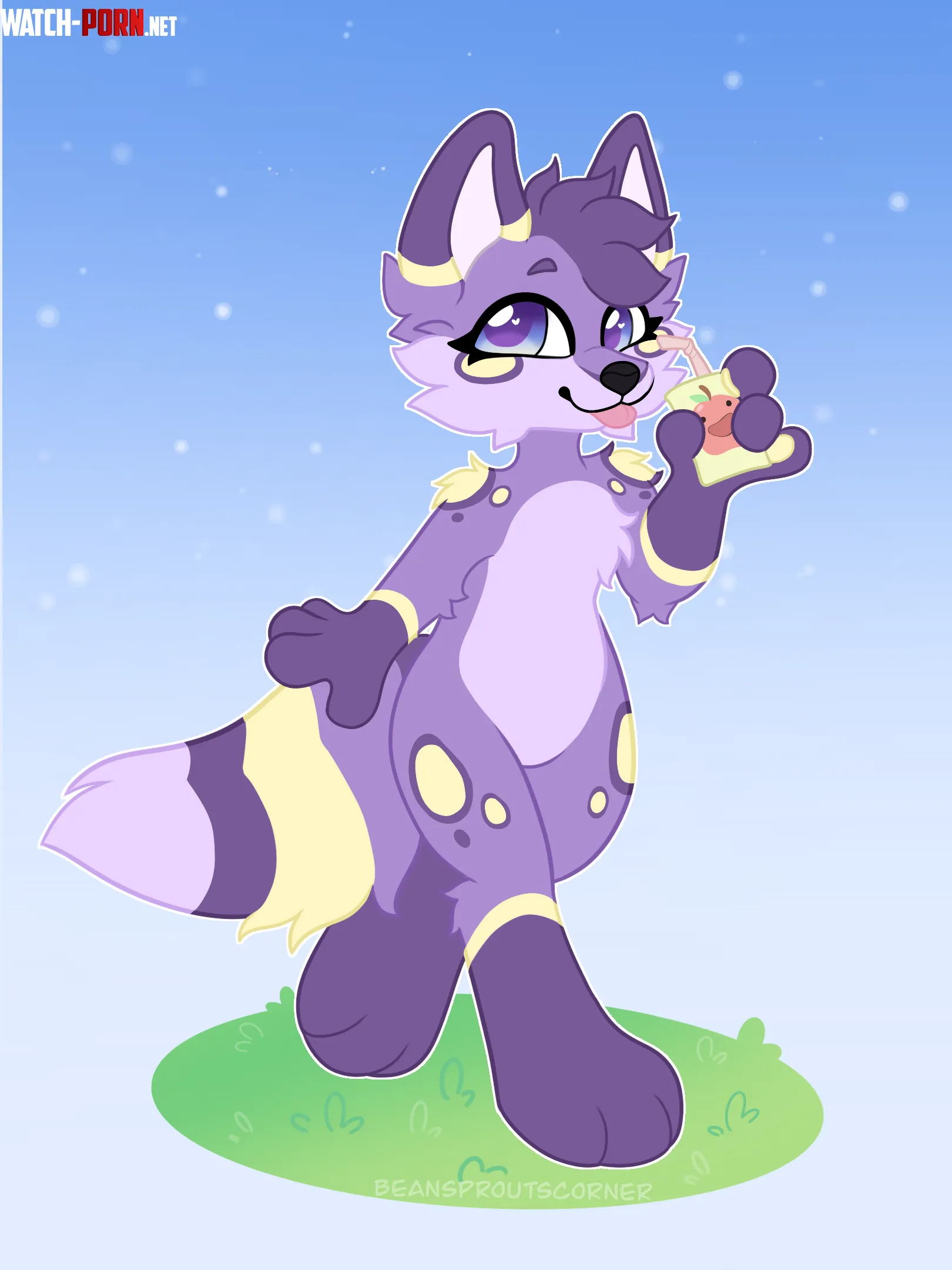 Juniper Art By Me by BeanSproutsCorner