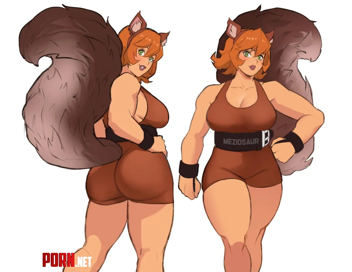 Squirrel Girl meziosaur by TheTMoneyMan