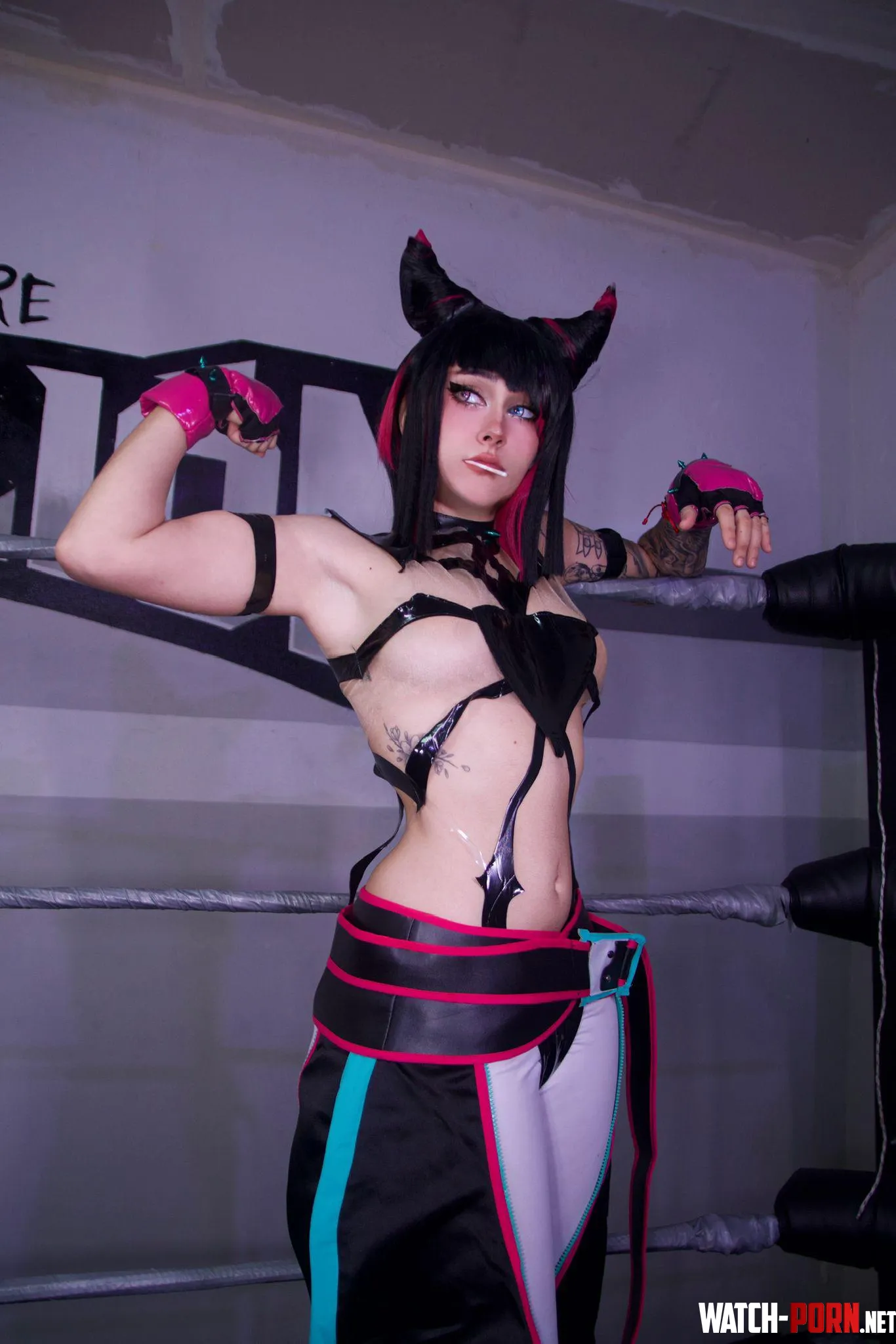 Juri from Street fighter by Nyukix by Nyukix