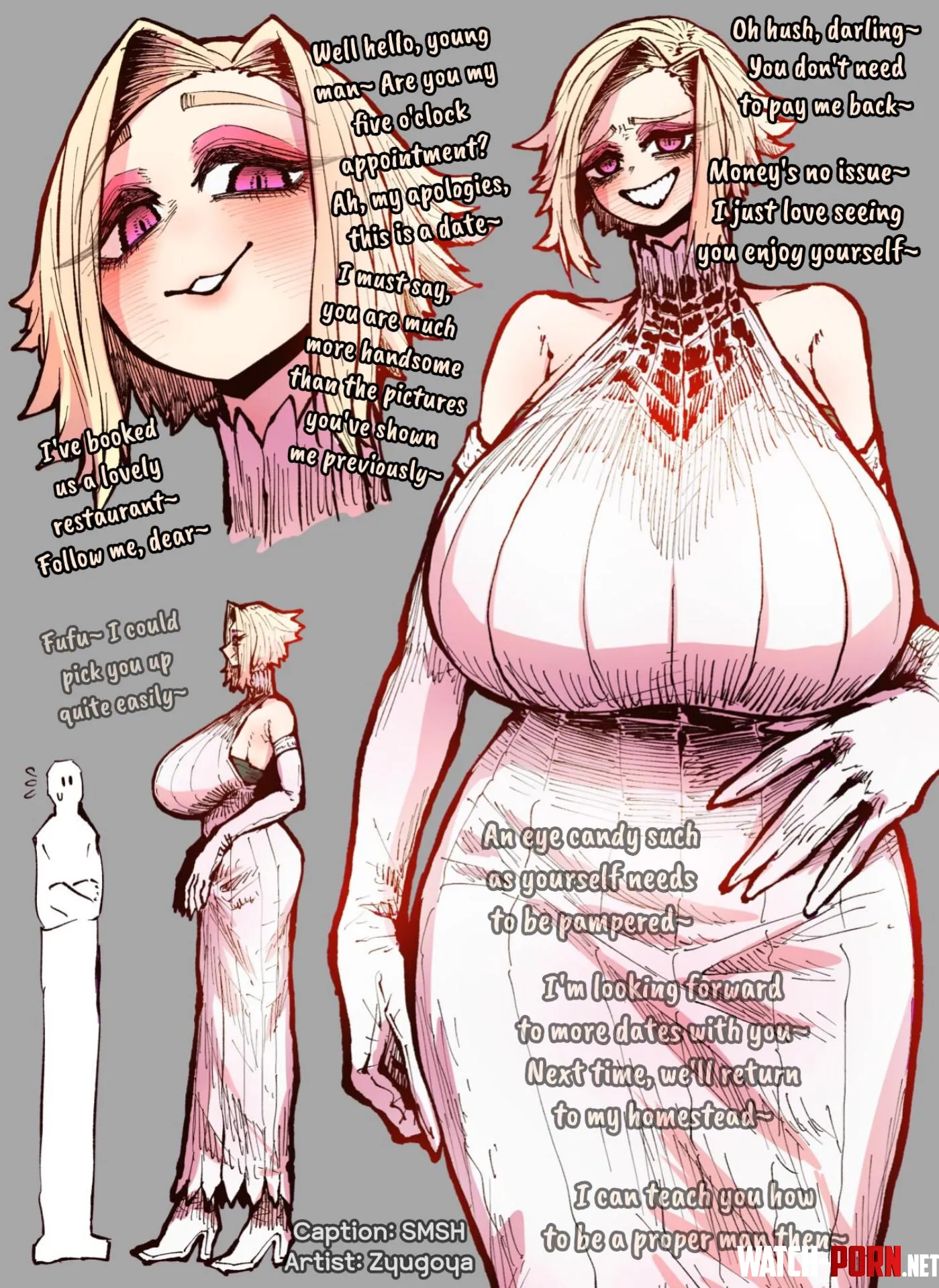 Sweet Lady Mature Sugar Mommy Extremely Tall Prim amp Proper amp Plump Also Wholesome by SMSH-1A