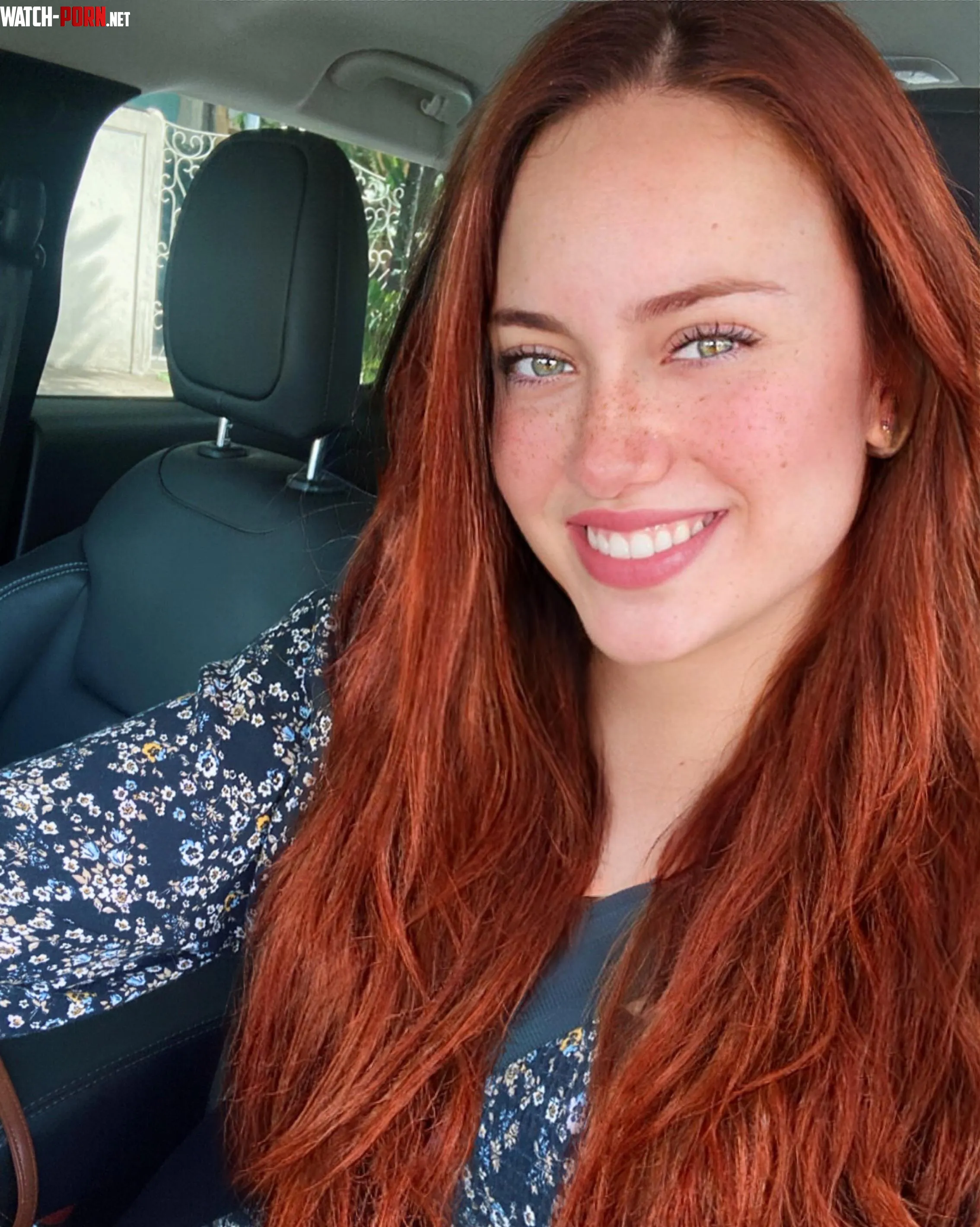 Redhead smile and freckles by Puzzled_MJ