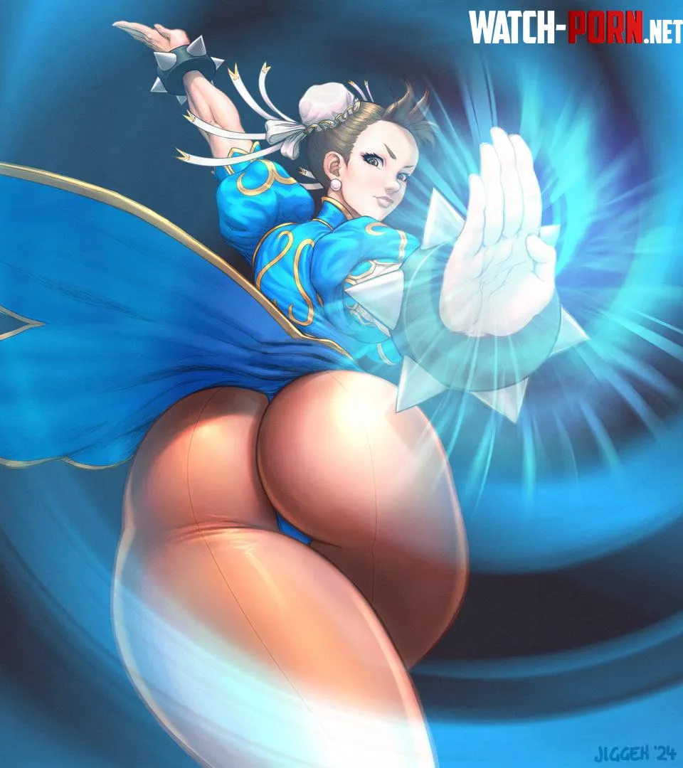 Chun li booty by Astarr589