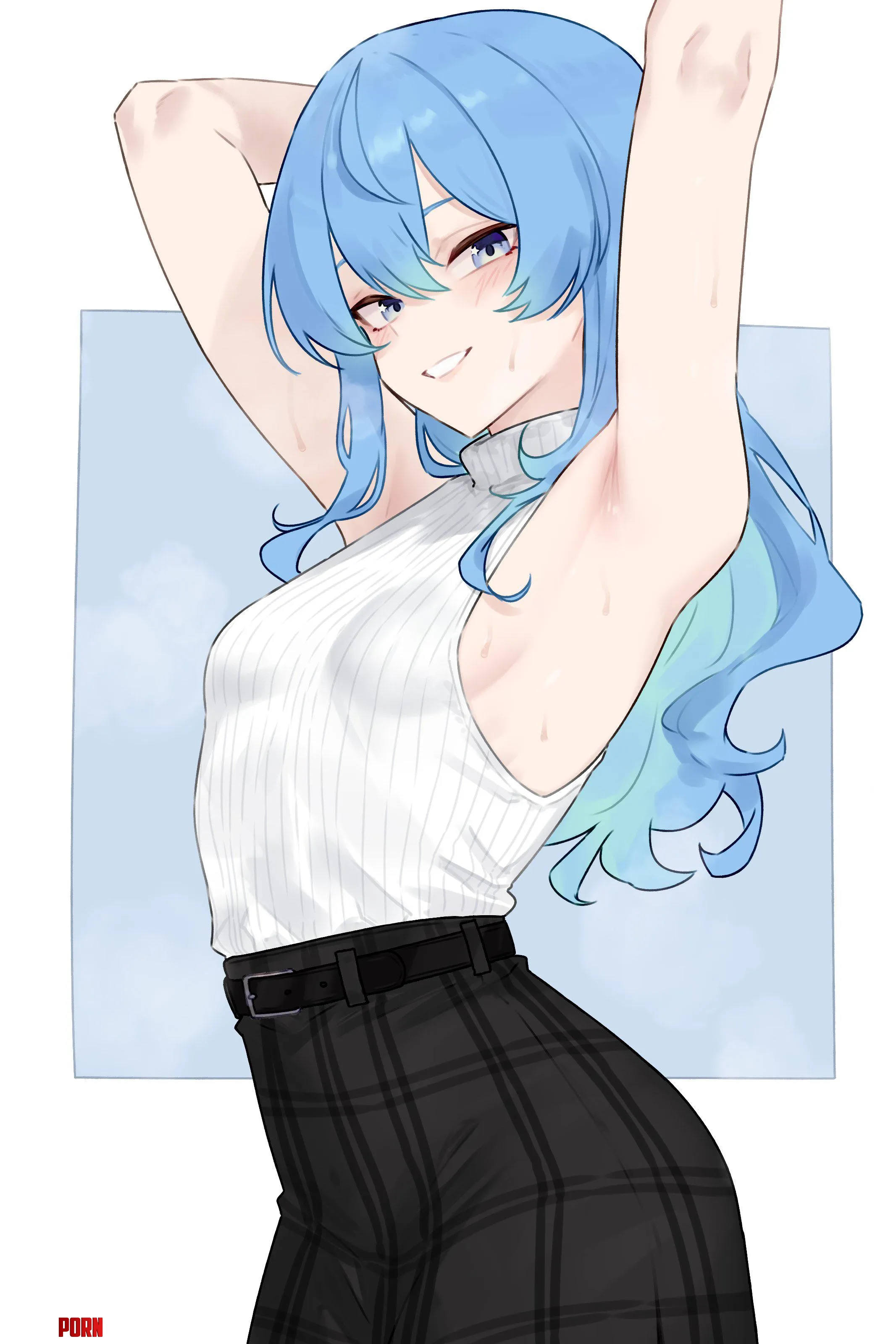 Suisei armpits by Silent_Steak_9540