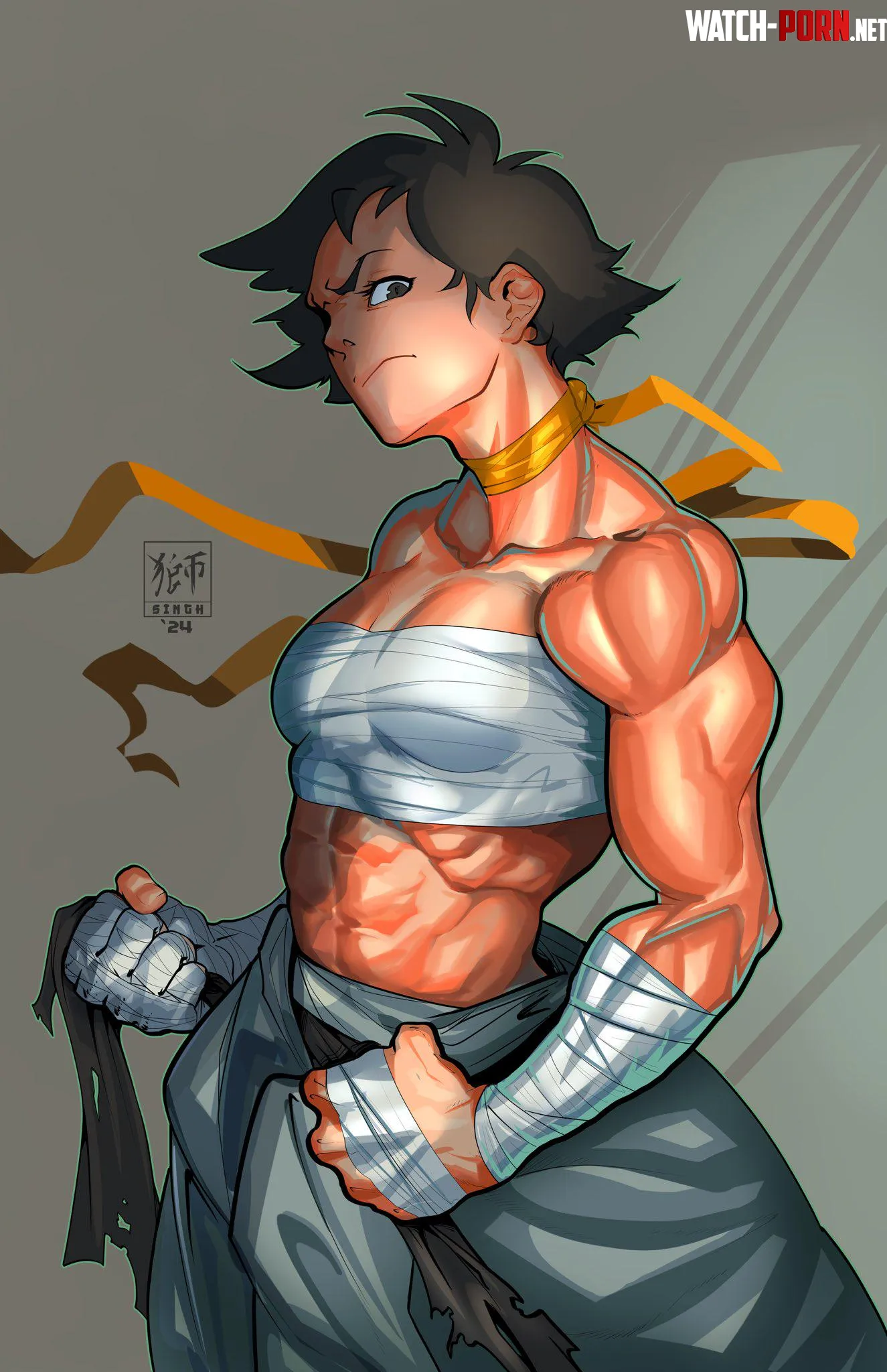 Street Fighter Makoto AaronBissessar by TheTMoneyMan