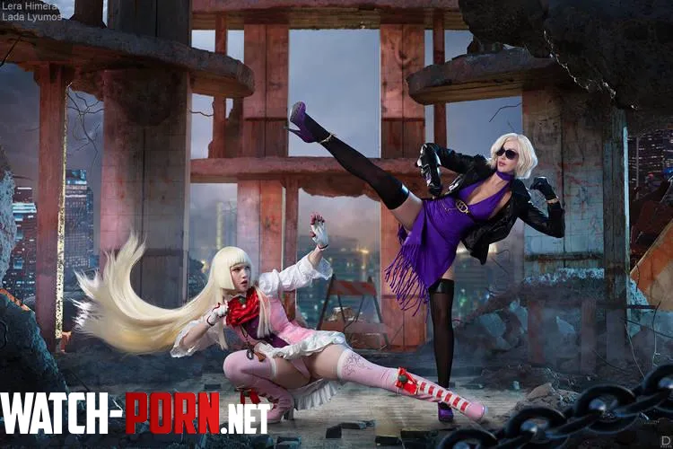 Lili vs Nina Williams Lada Lyumos Lera Himera Tekken by KrazyK1989