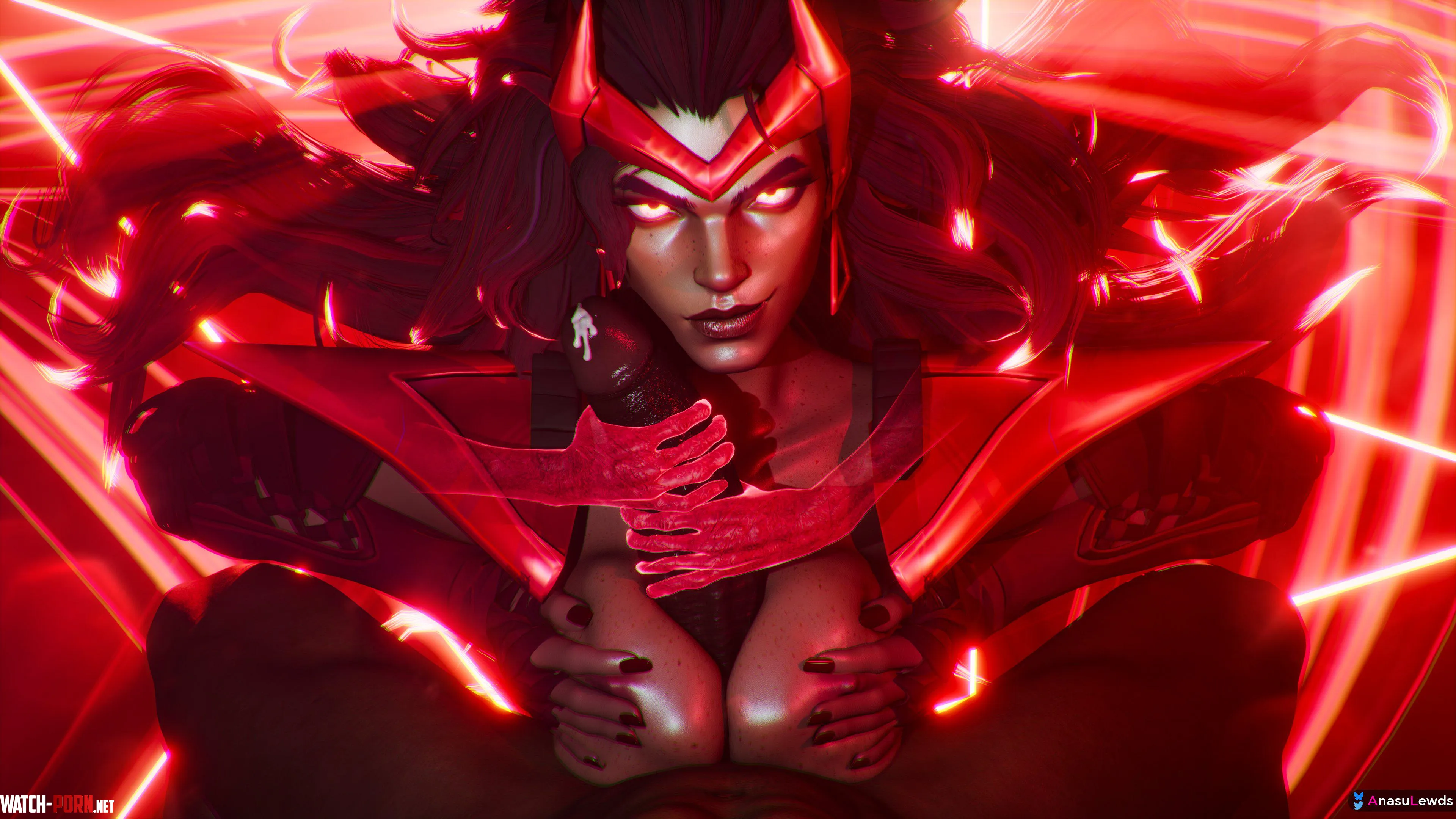 Scarlet Witch  Chaos Titjob Anasu Marvel Rivals by EroMestre