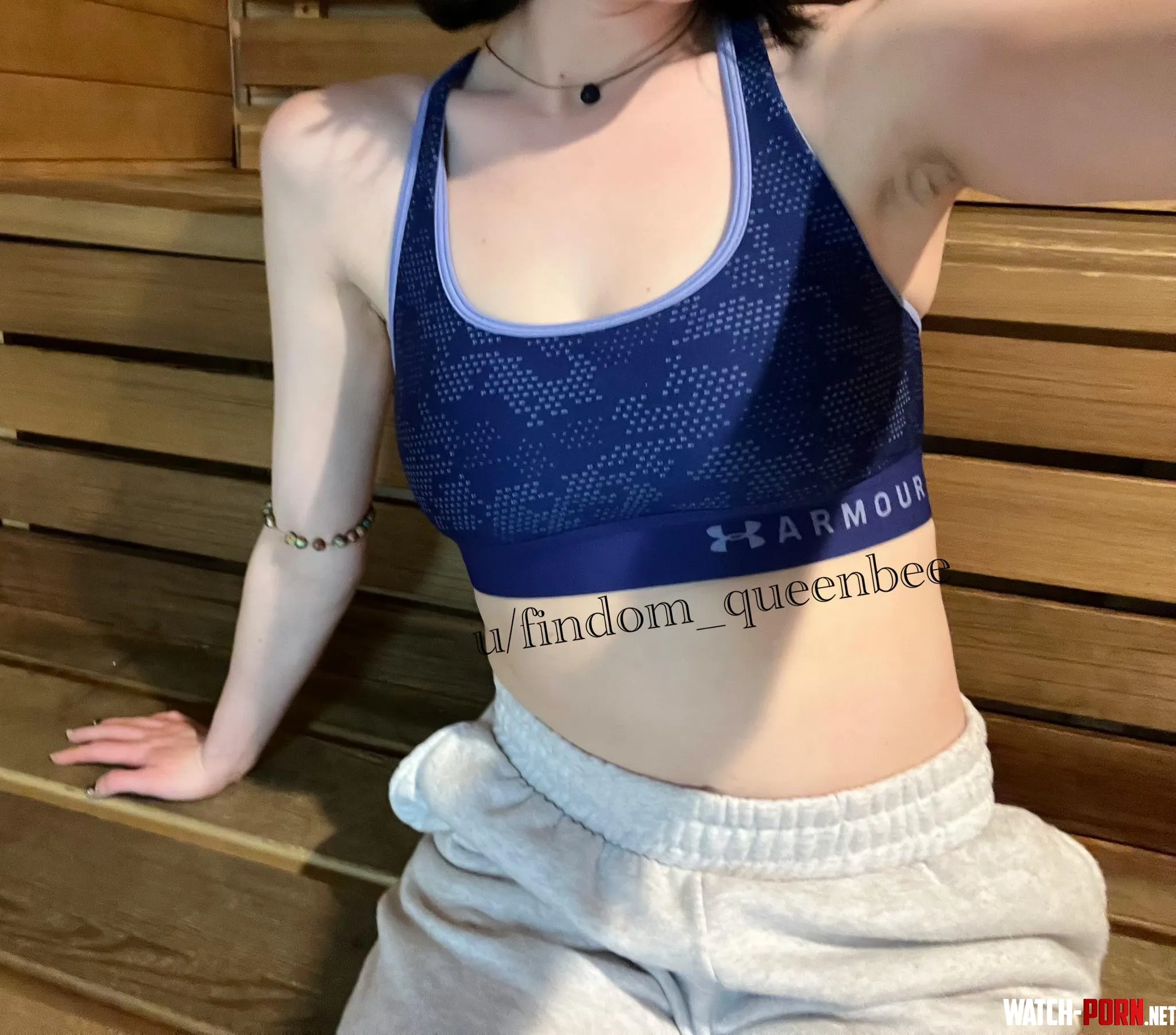 sweaty sauna pits by findom_queenbee