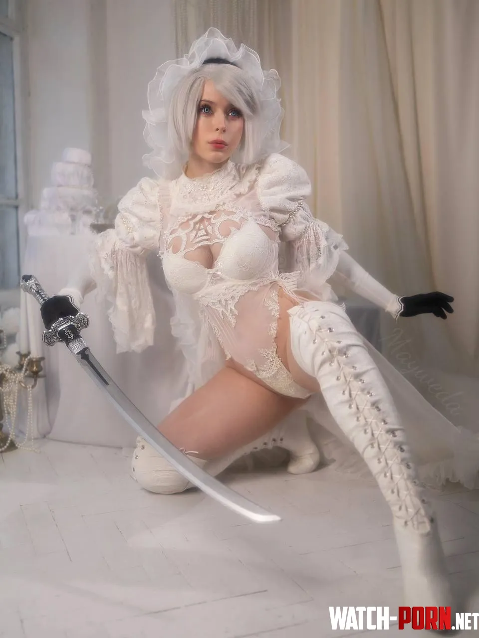 2B Bride by Mayweda by MaywedaCosplay