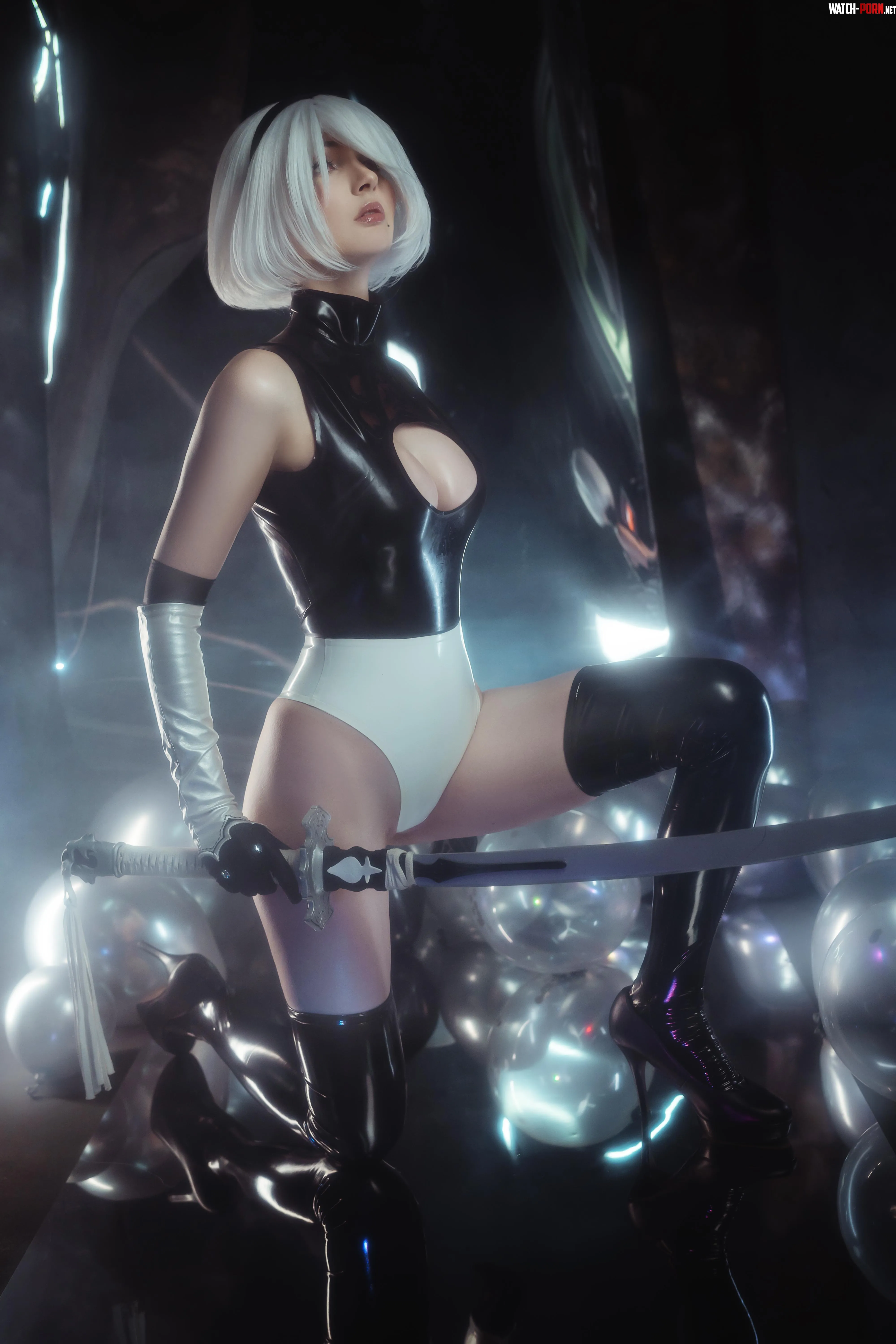 2B cosplay by BellatrixAiden by bellatrix_aiden