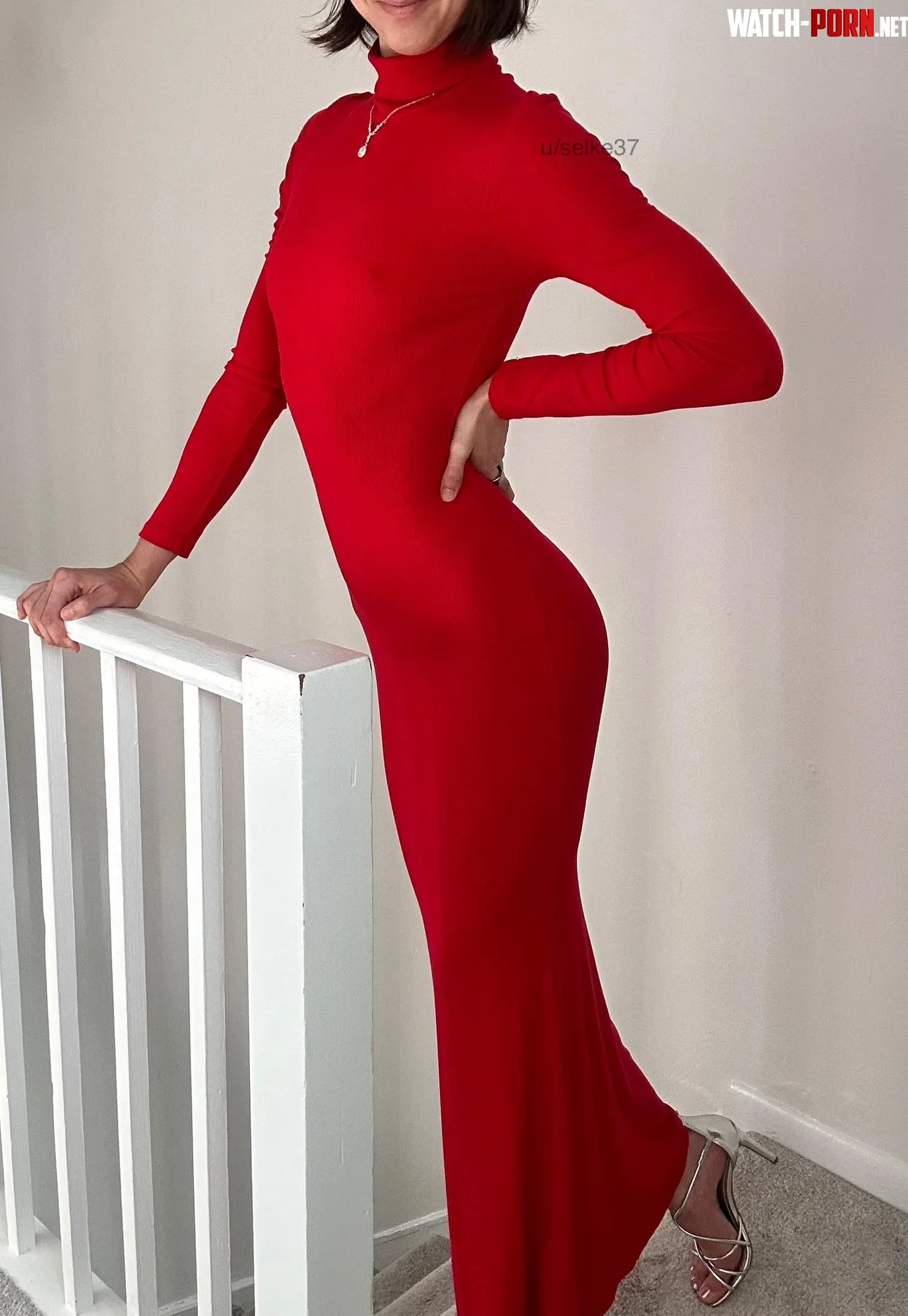 bodycon Valentines dress by selke37