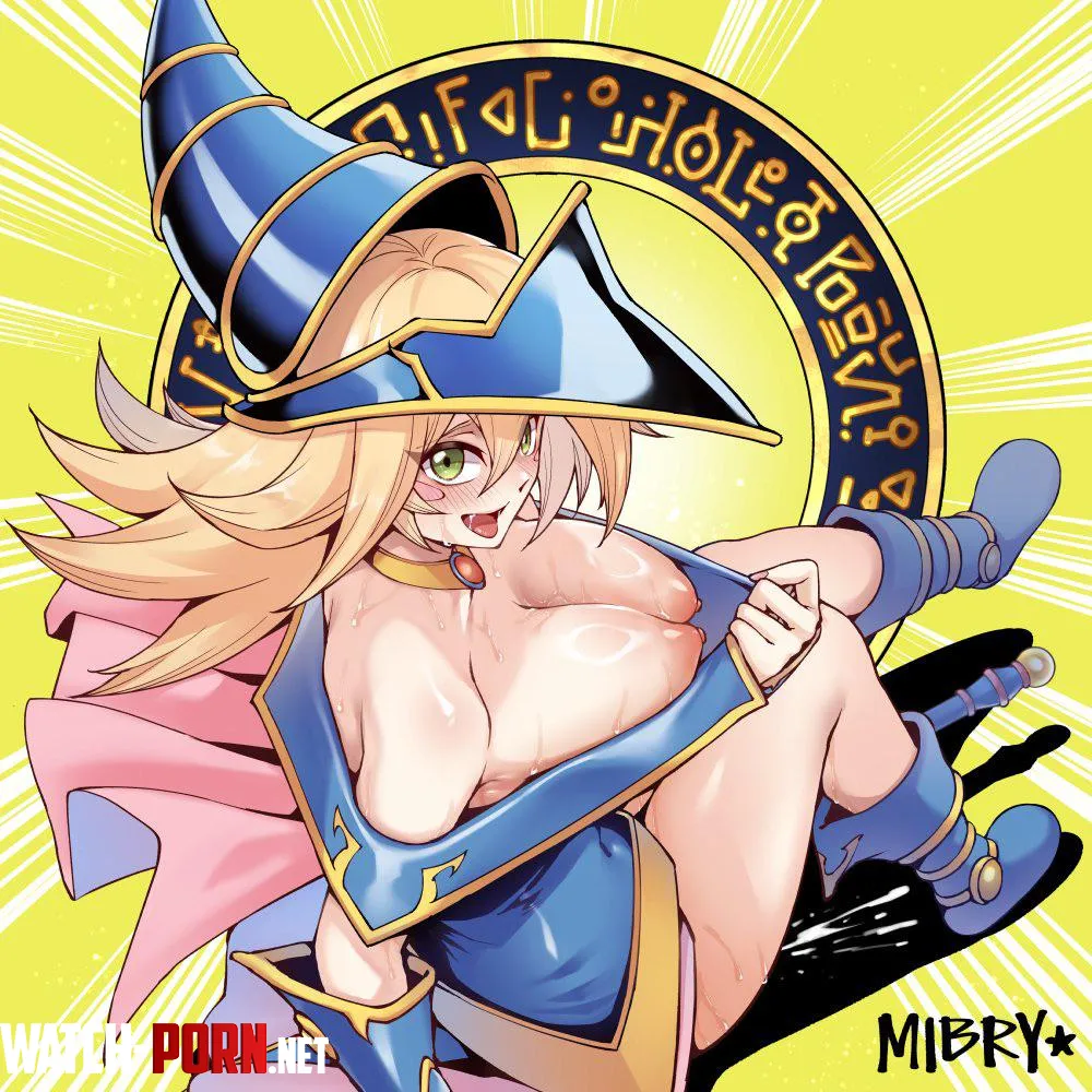 Dark Magician Girl using a special spell attack Mibry by Far_Solution2944