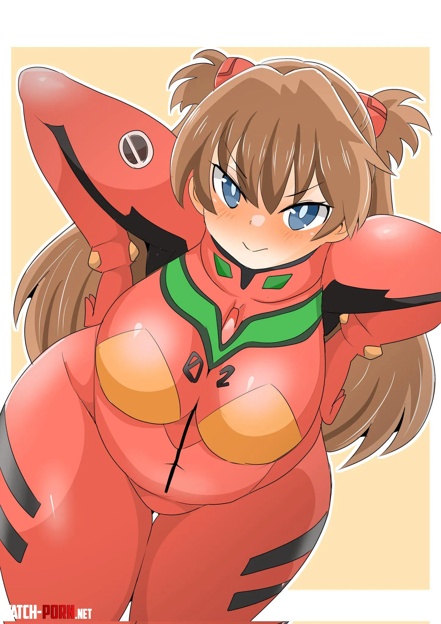 Chubby Asuka by LafterMastr