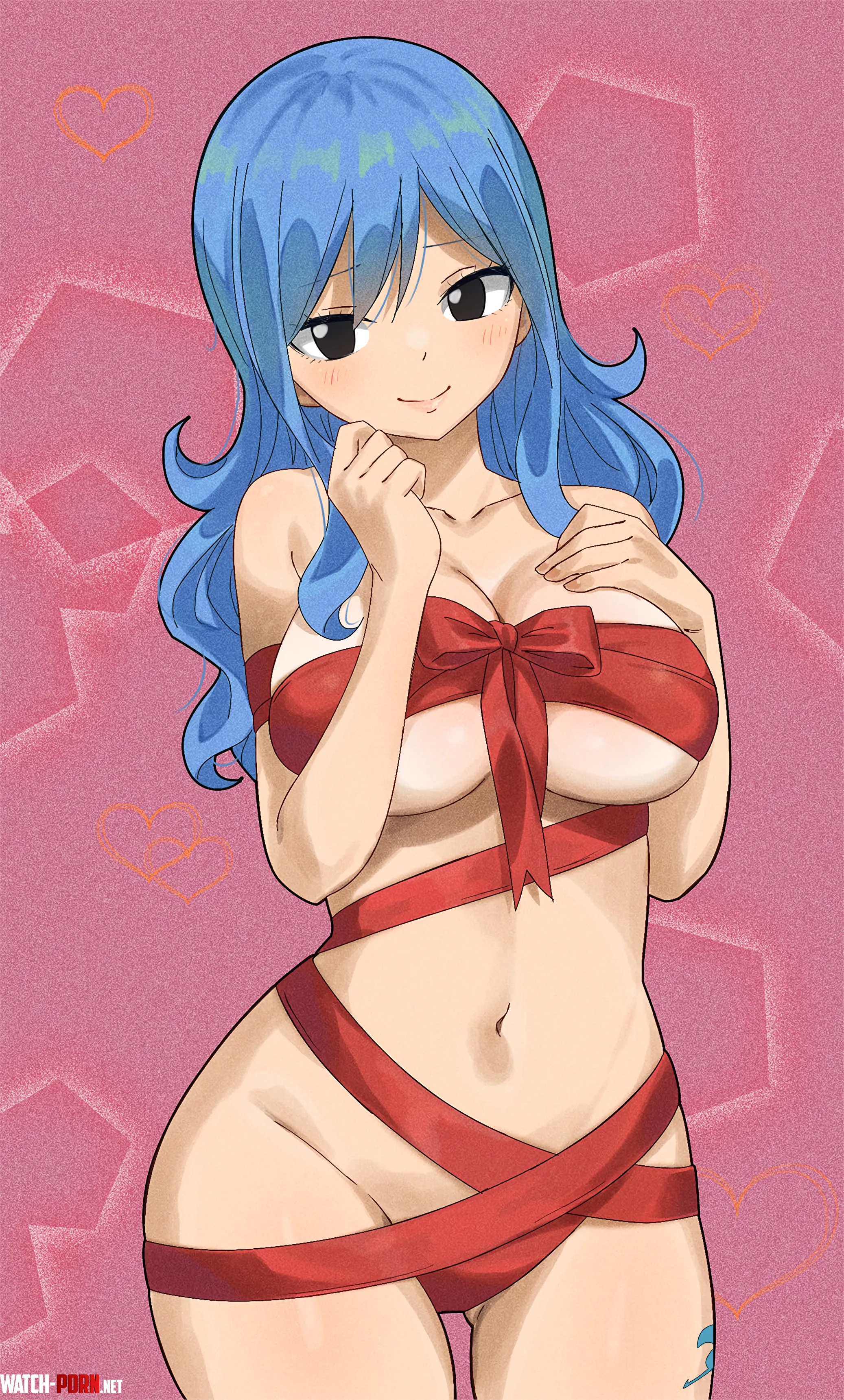 Valentines Day Juvia Fairy Tail by A_MASSIVE_PERVERT