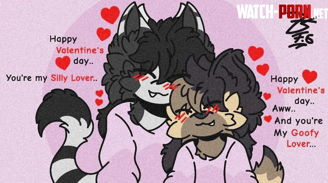 Happy Valentines Day  Art by Me by FlaghatorDark