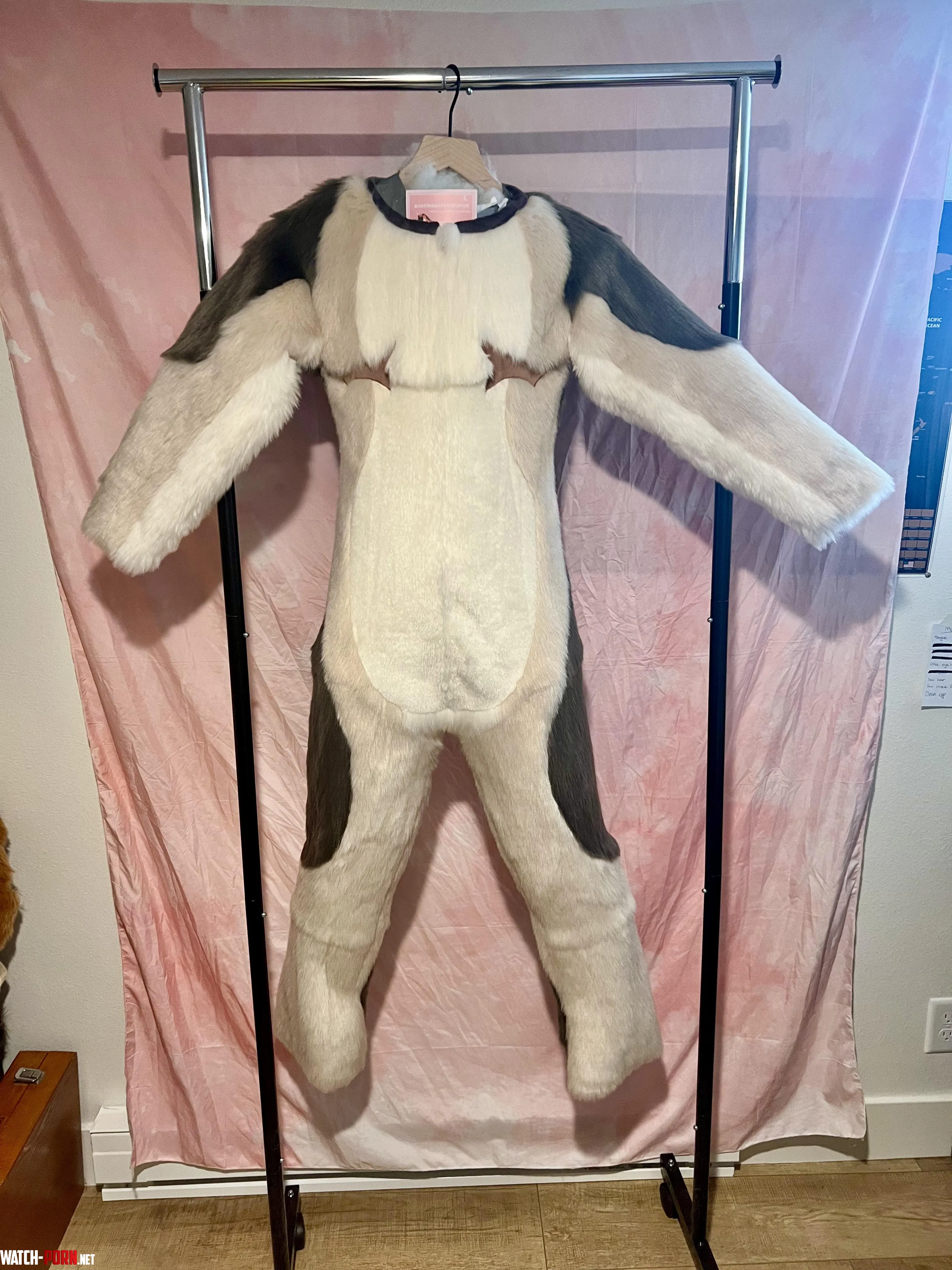 Finished Plantigrade Bodysuit Commission by SaberKoi