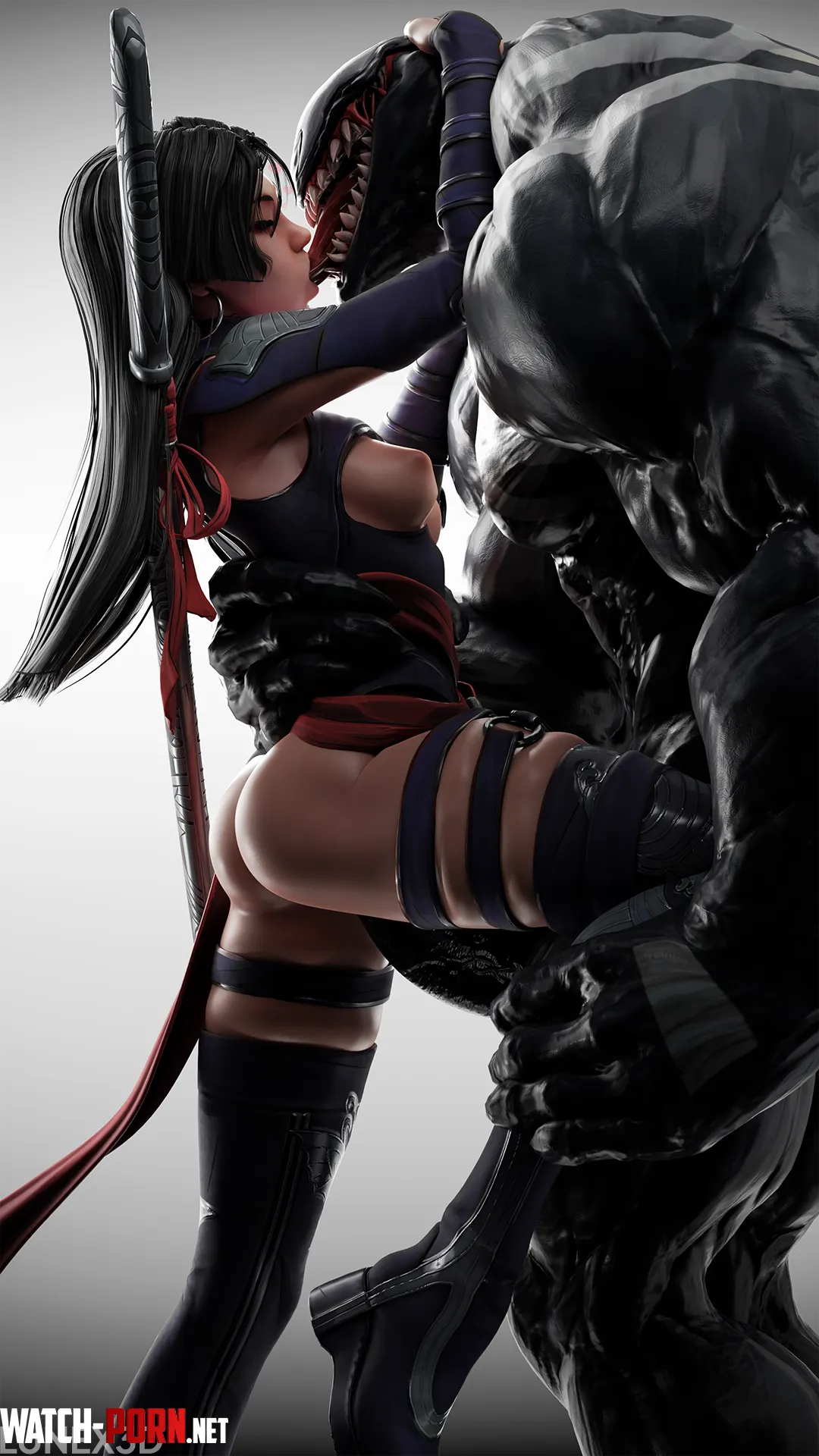 Psylocke x Venom LuneX3D Marvel Rivals by HolidayFisherman1