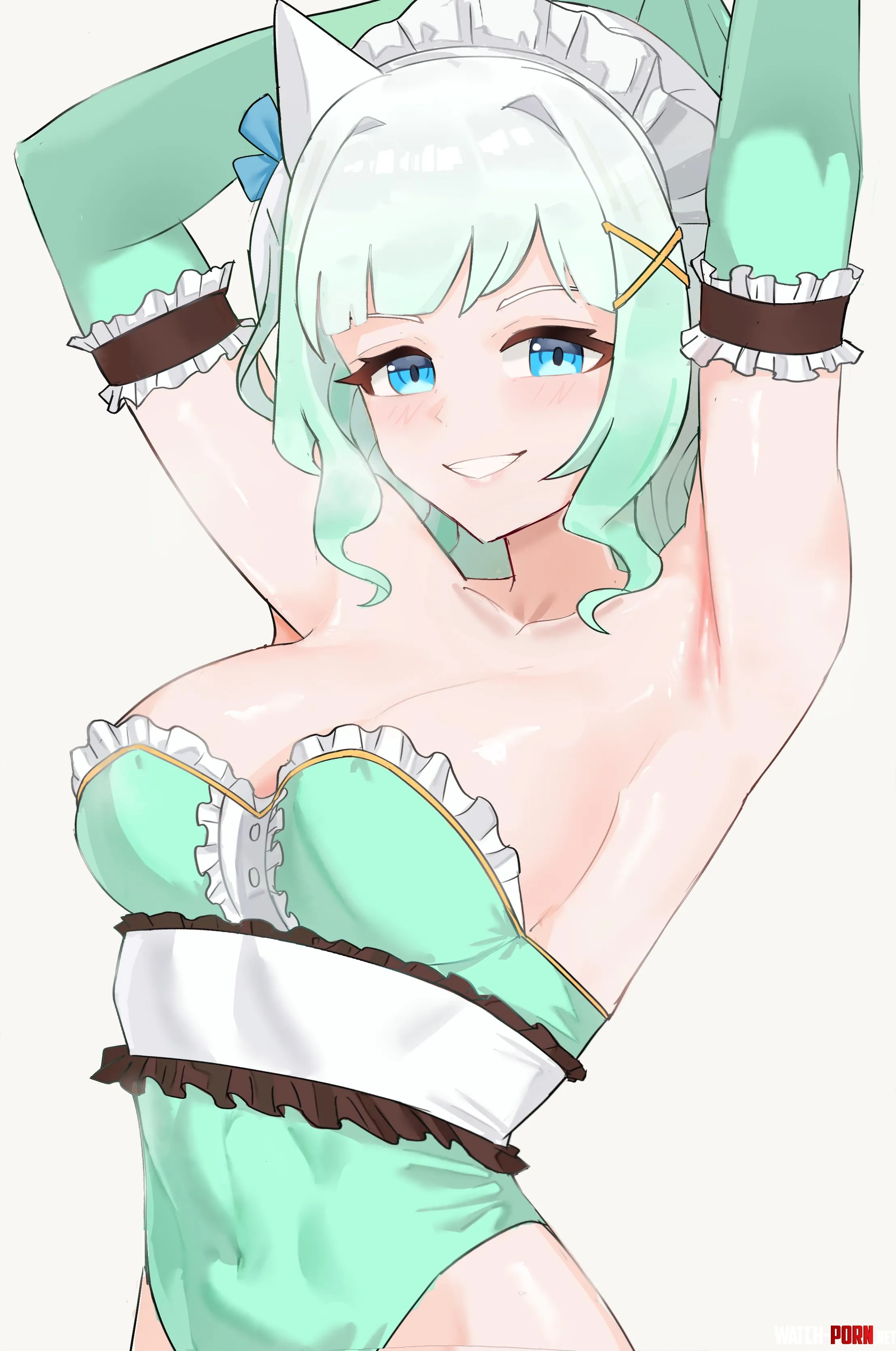 Mint Fantome Virtual youtuber by McKnight94