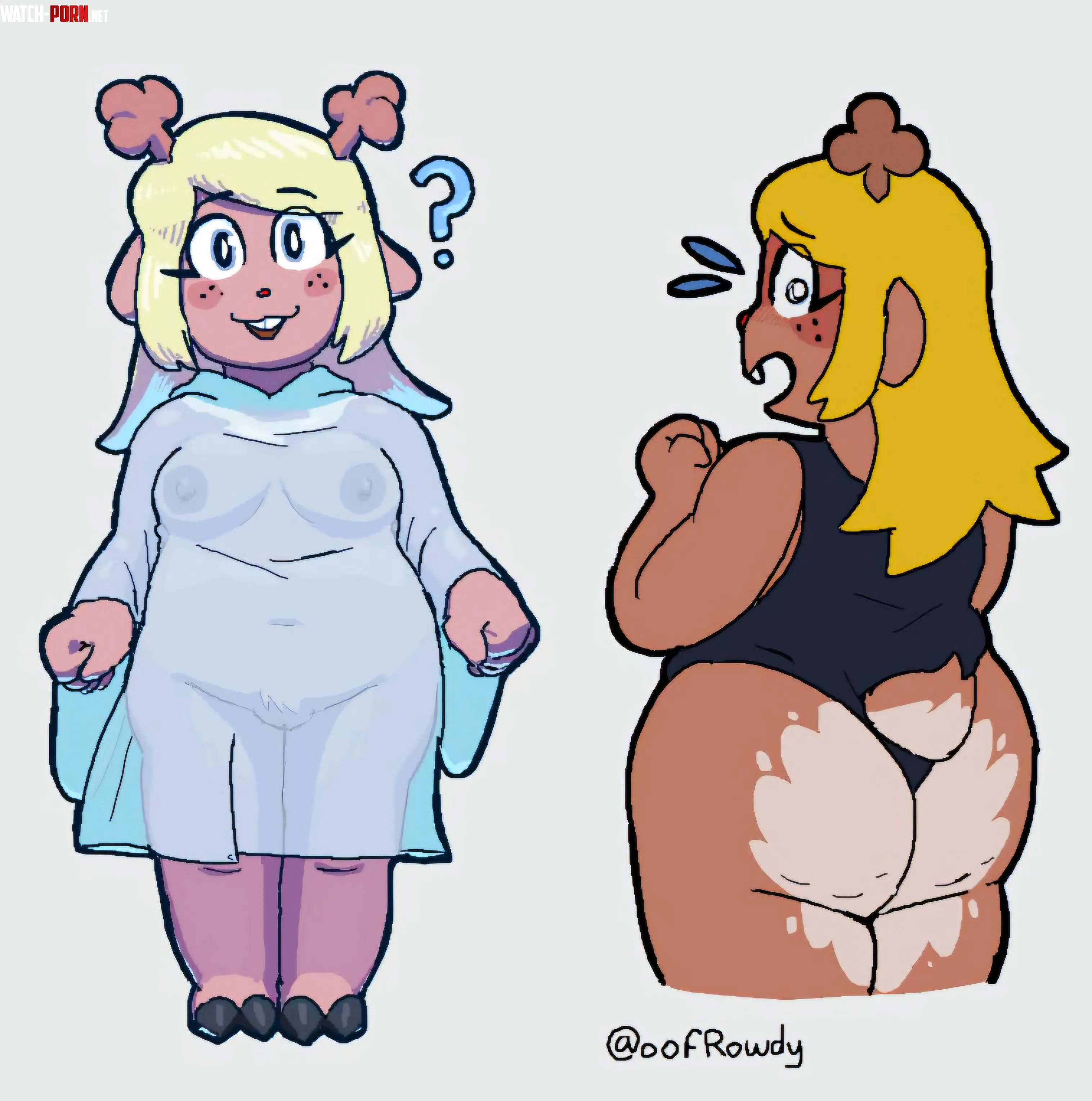 Chubby Noelle oofRowdy by ice_wallow_cmen