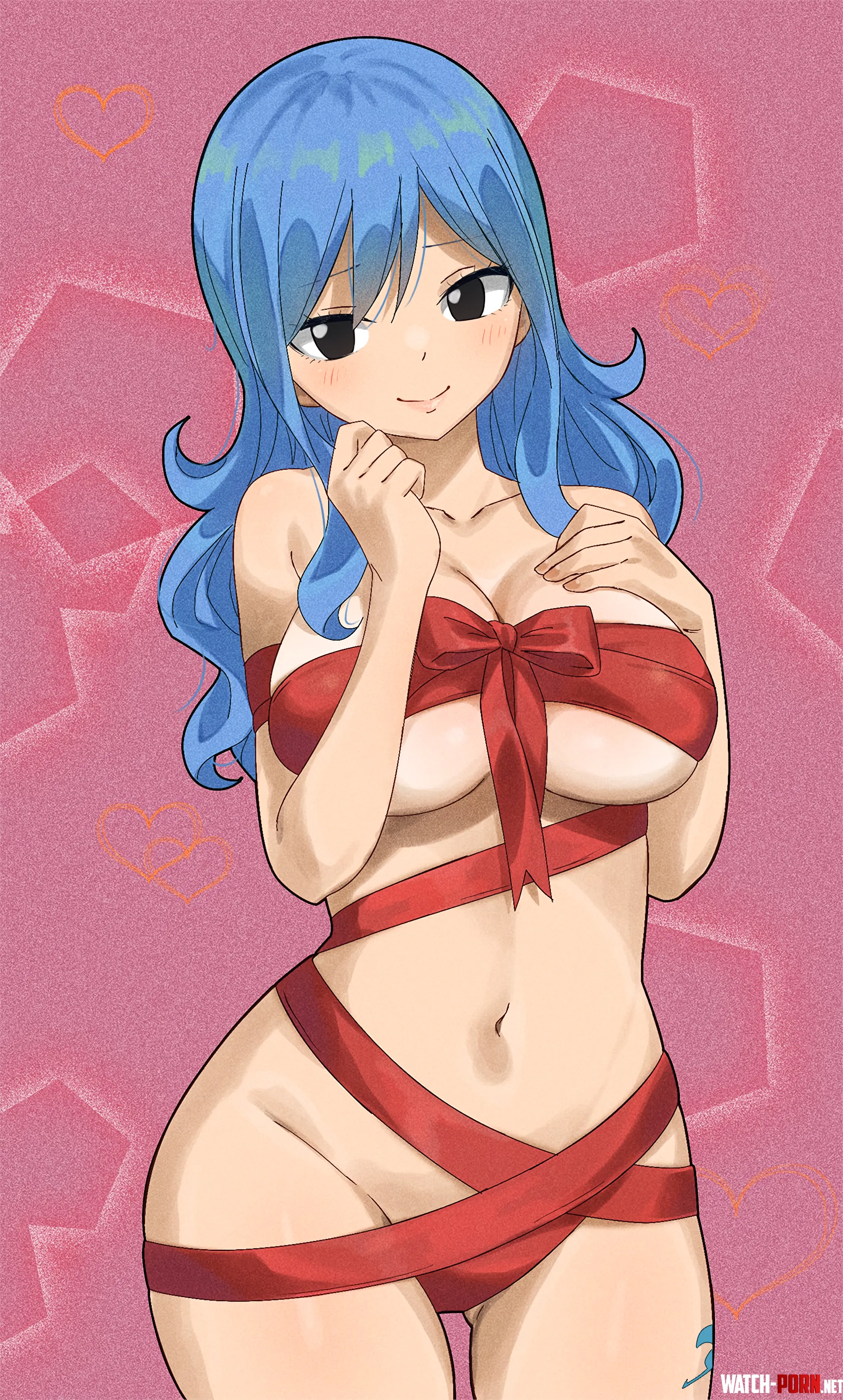 Valentines Day Juvia Fairy Tail by A_MASSIVE_PERVERT