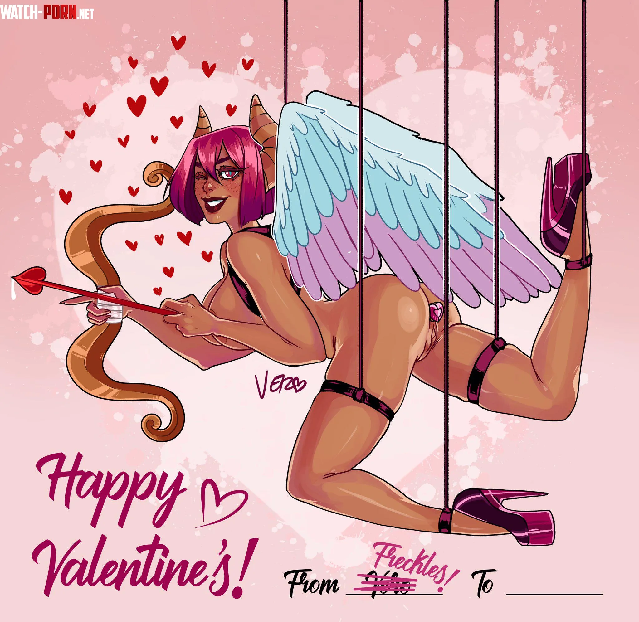 Hope you got struck by Cupids arrow today ElArteDeVero by x-LeananSidhe-x