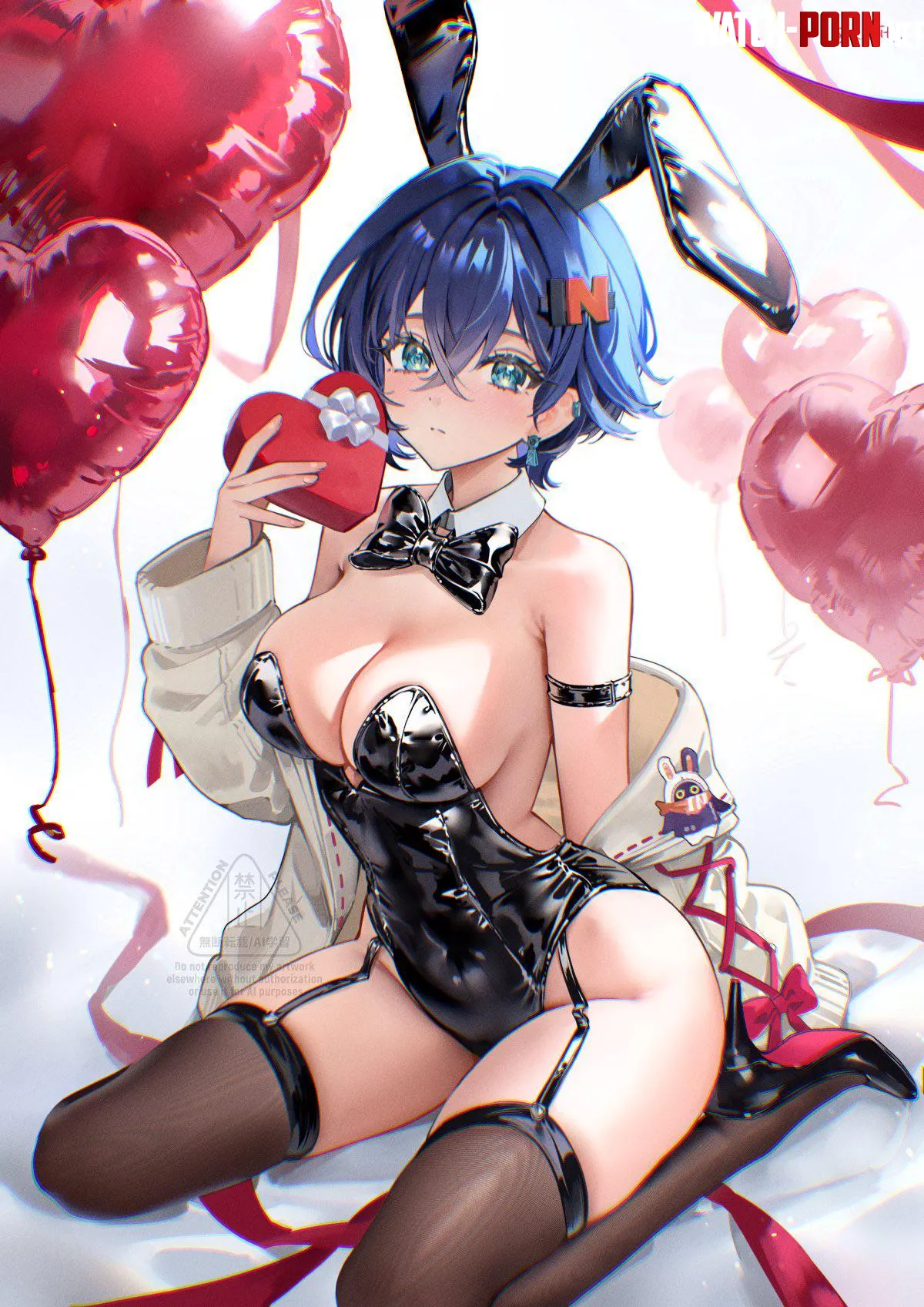 Valentine Bunny Belle by Silent_Steak_9540