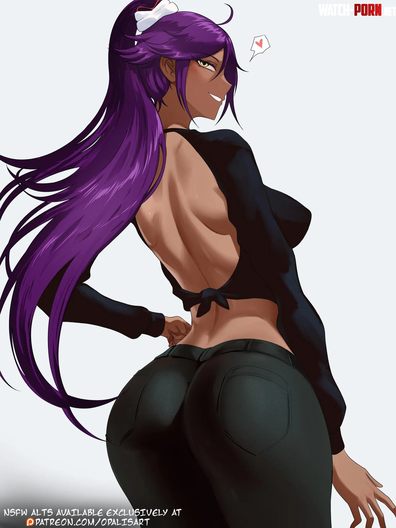 Yoruichi booty OPAL by Silent_Steak_9540