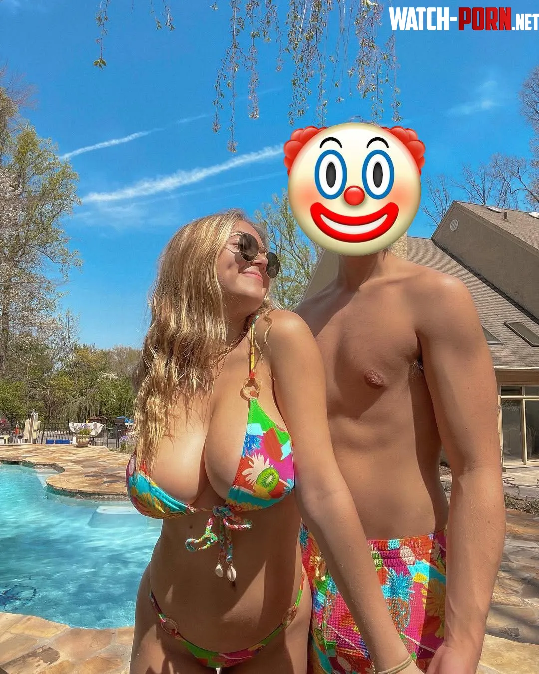 Tits McGee with Chuckles the Clowm by Stu_Griffin